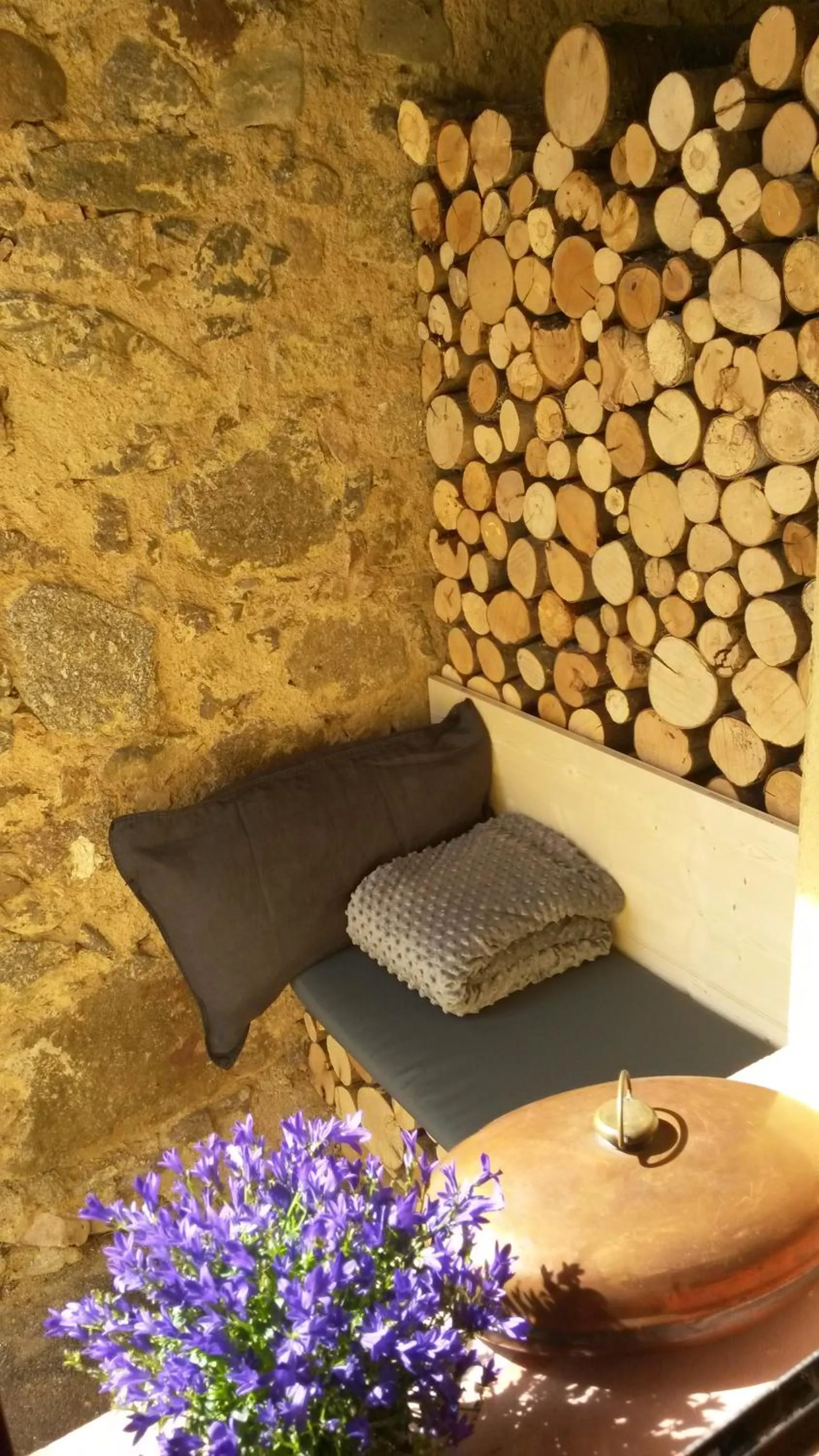 Balcony/Terrace in Hostellerie Les Bagenelles