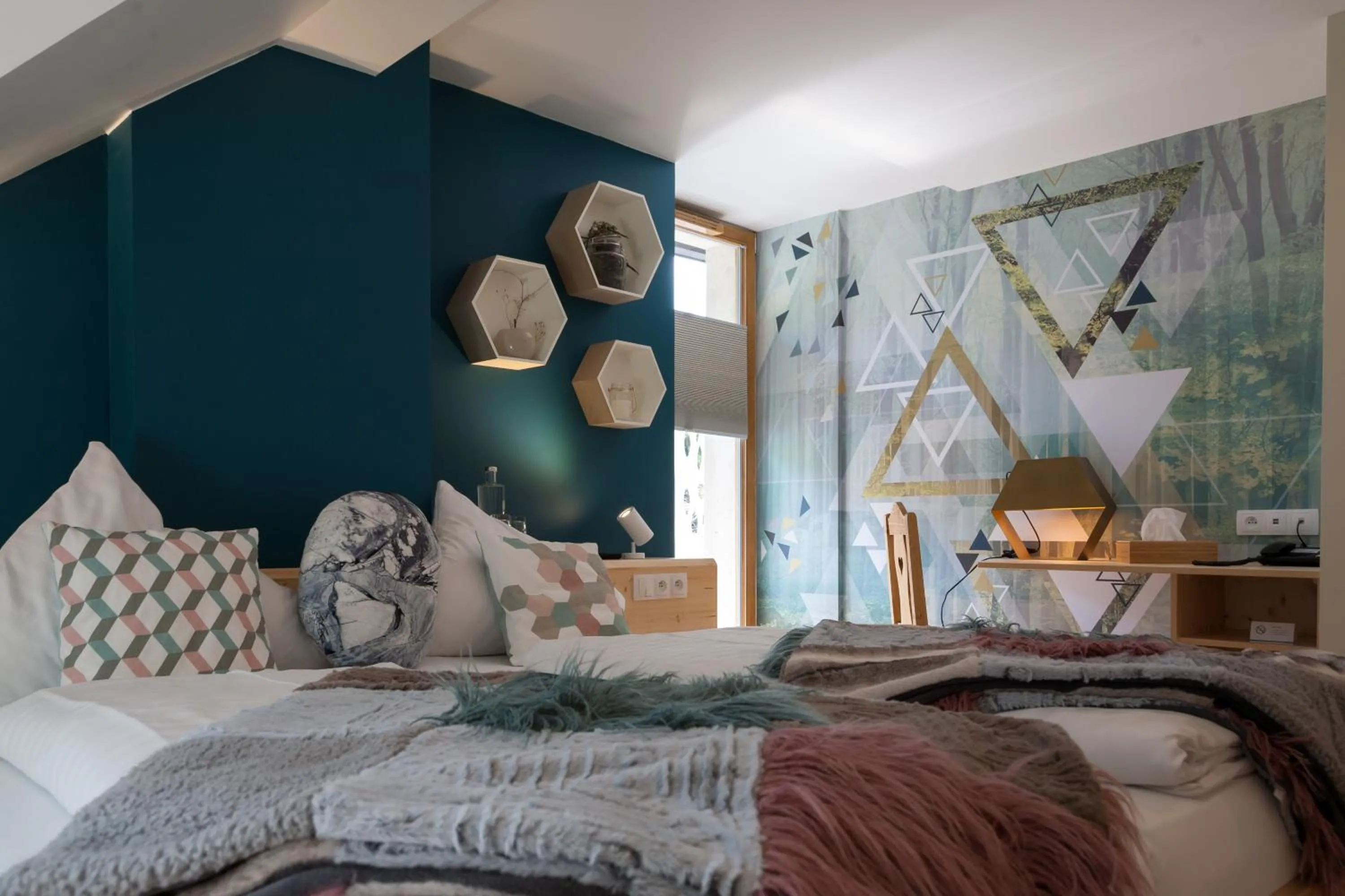 Bed in Hostellerie Les Bagenelles