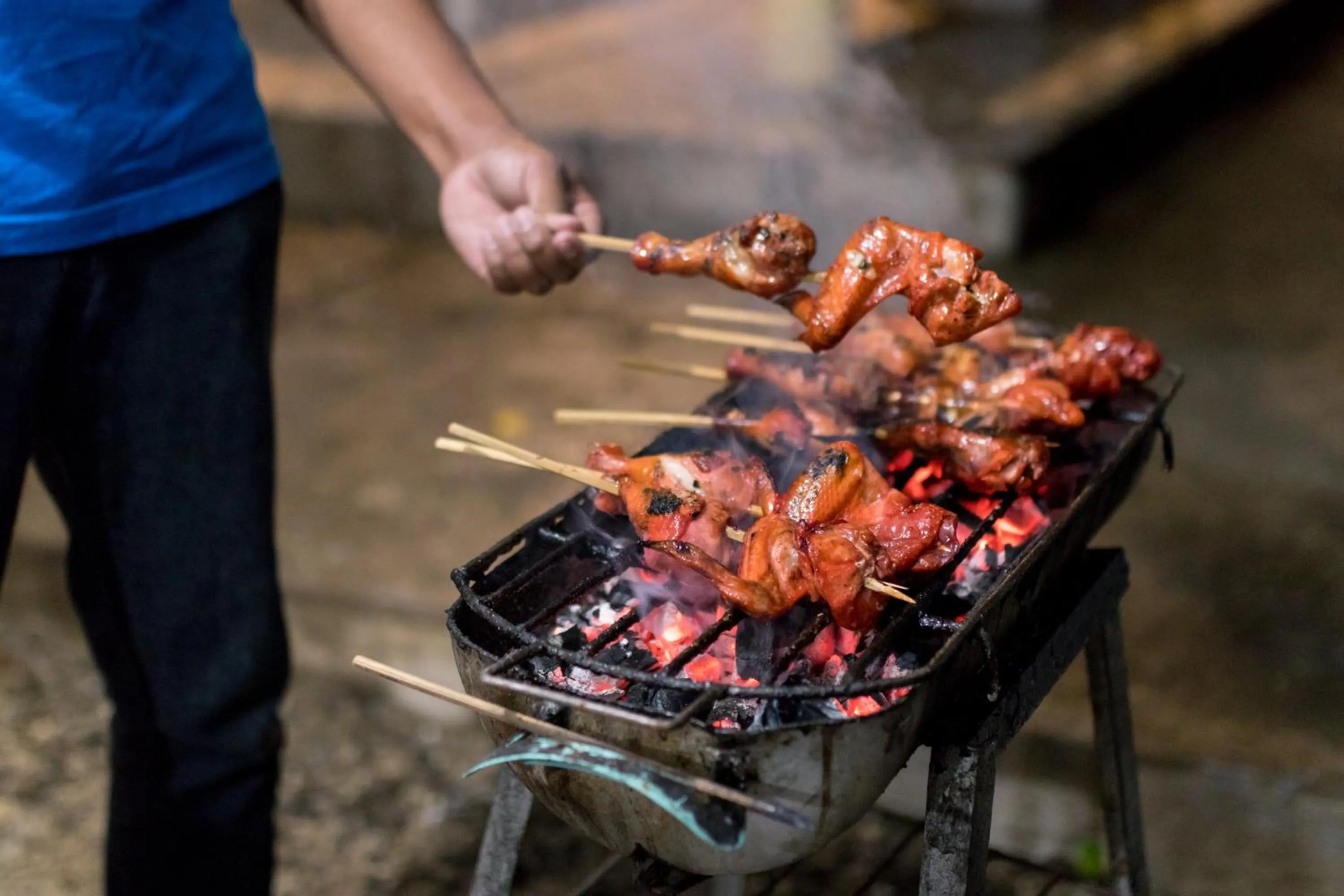 BBQ facilities in Cawit Resort and Cafe