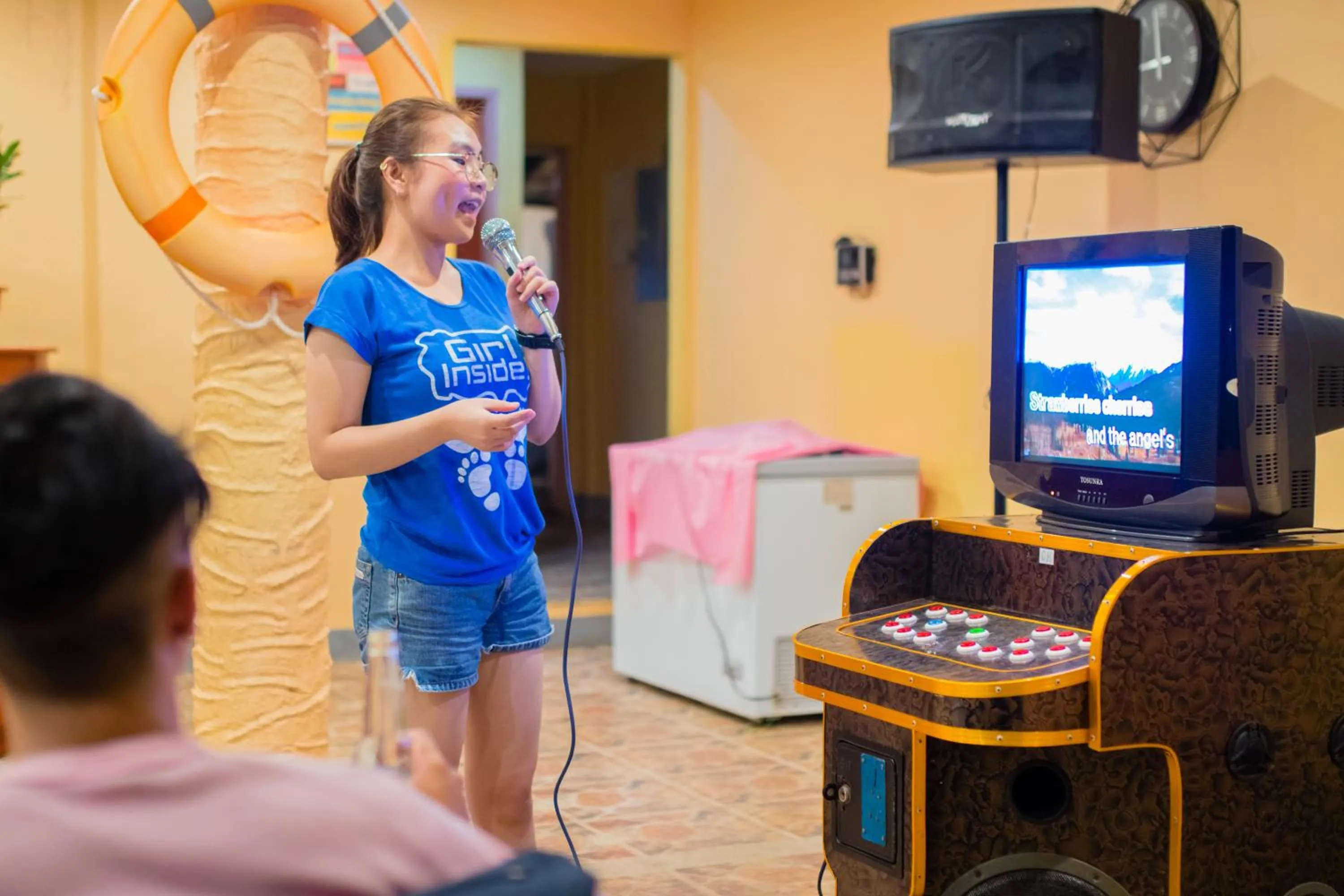 Karaoke in Cawit Resort and Cafe