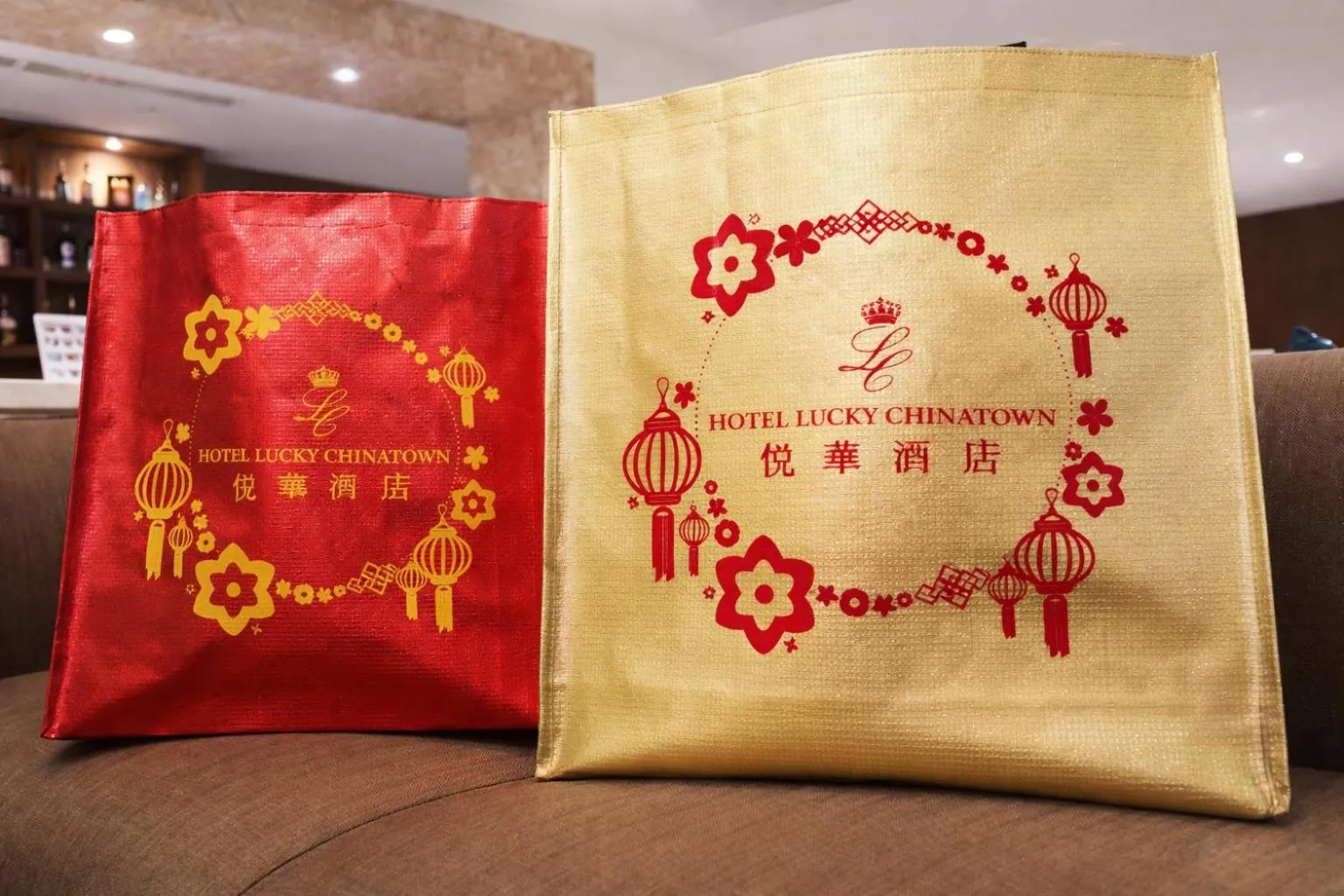 Text overlay in Hotel Lucky Chinatown Binondo Manila