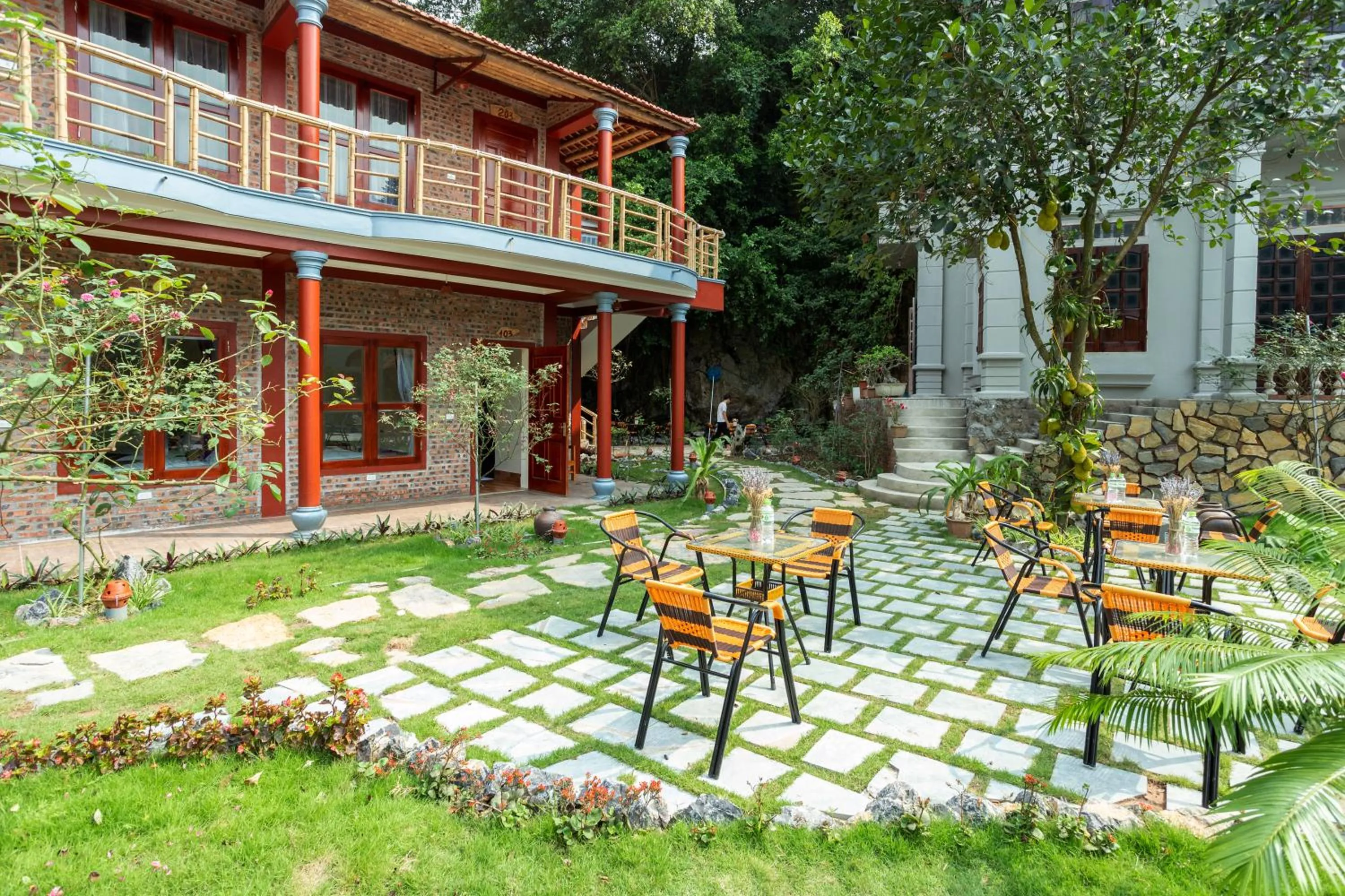 Property building in Tam Coc Lavender Homestay -Authentic Ninh Binh Experiences