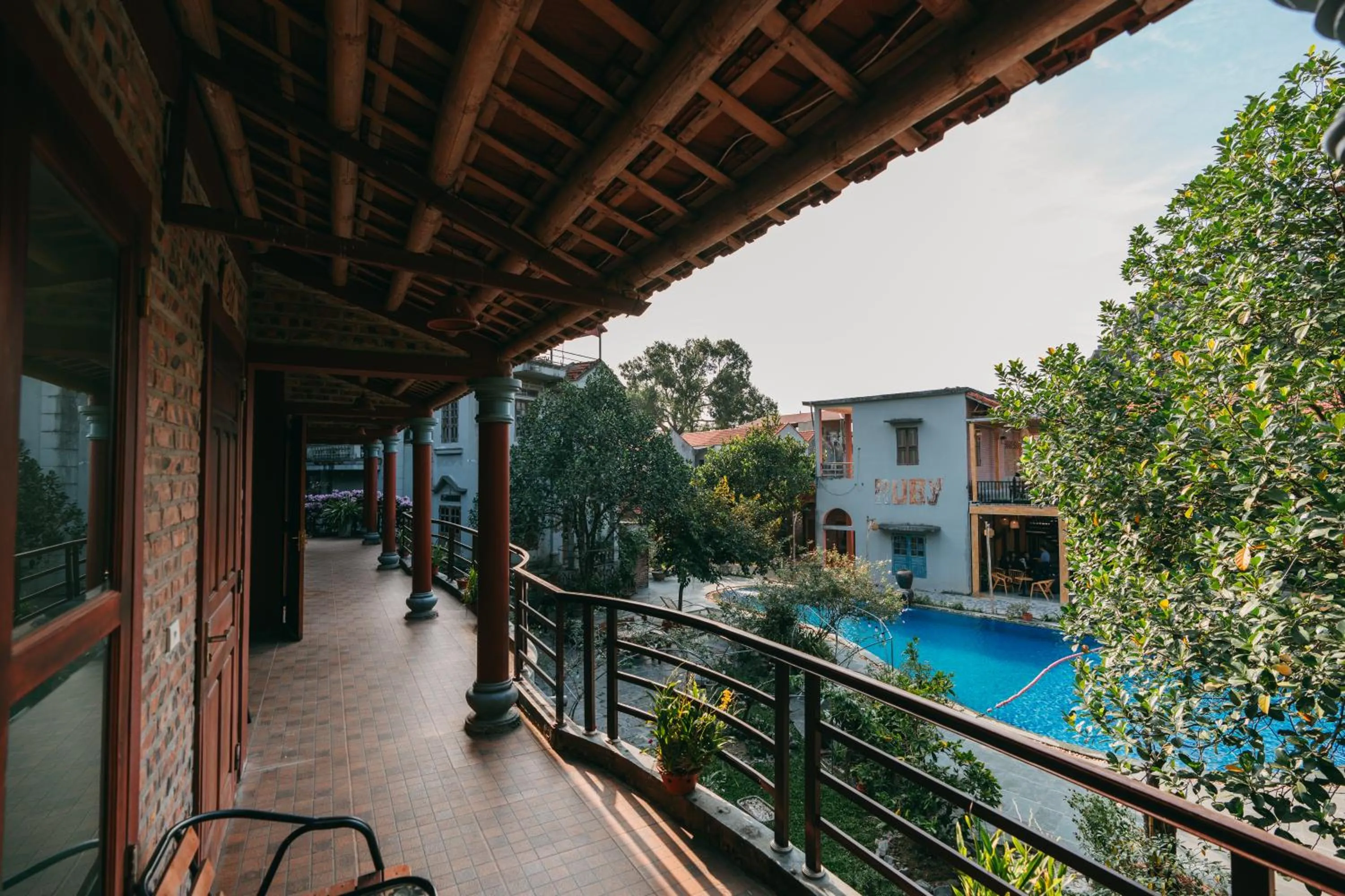 View (from property/room) in Tam Coc Lavender Homestay -Authentic Ninh Binh Experiences