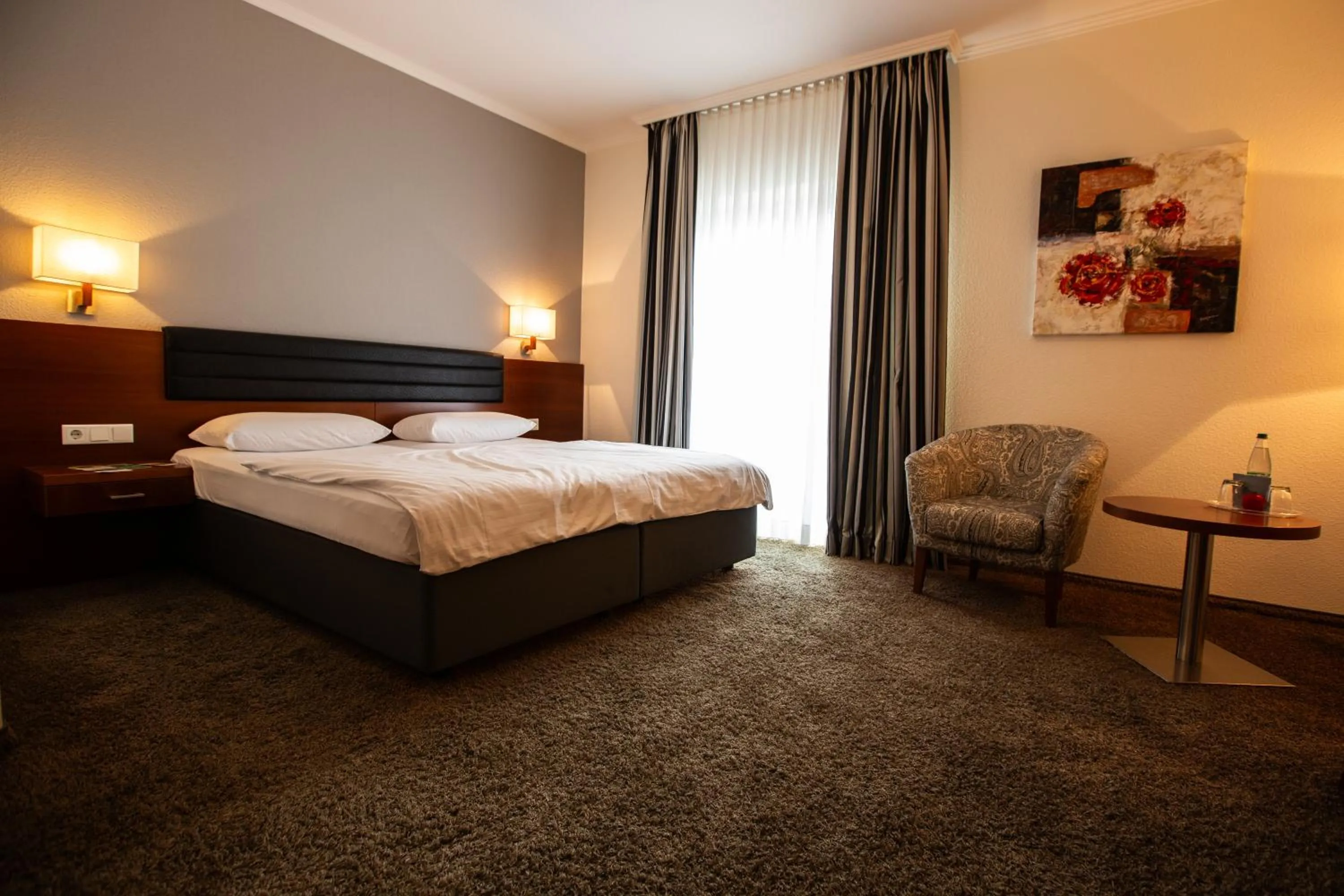 Bed in Ringhotel Appelbaum Gütersloh