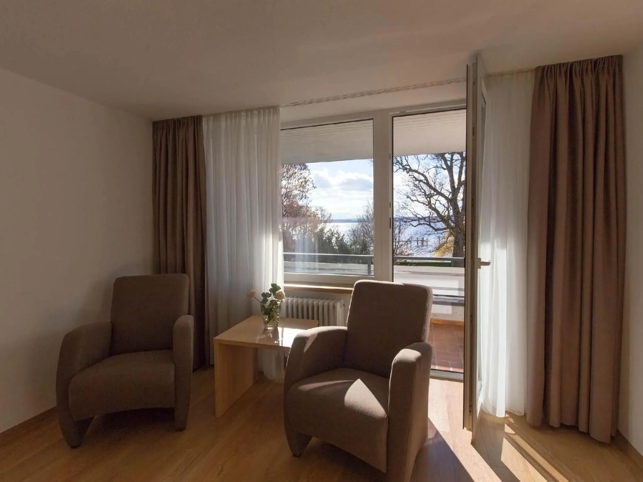Seating area in Hotel Seepark Garni