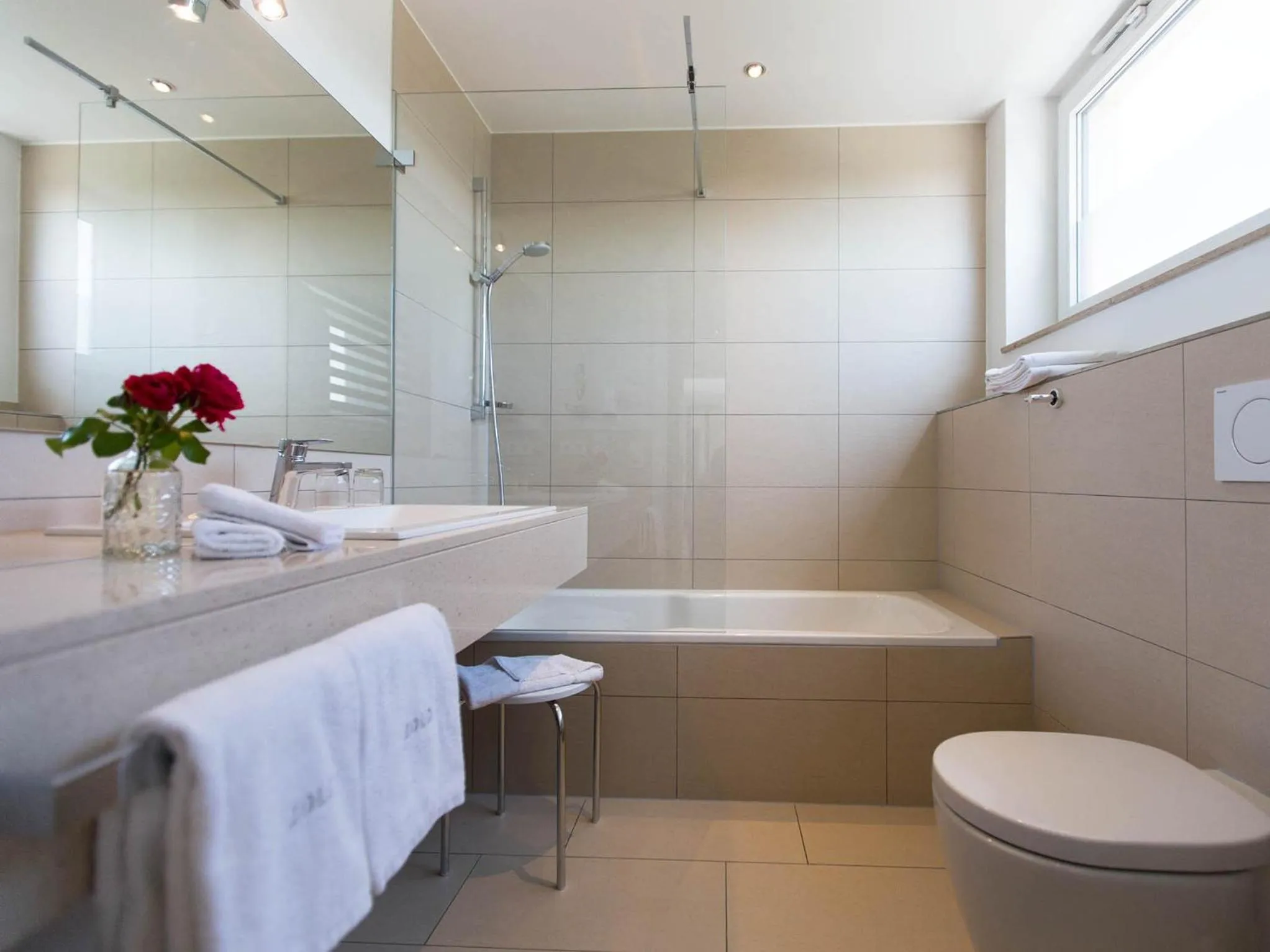 Bathroom in Hotel Seepark Garni