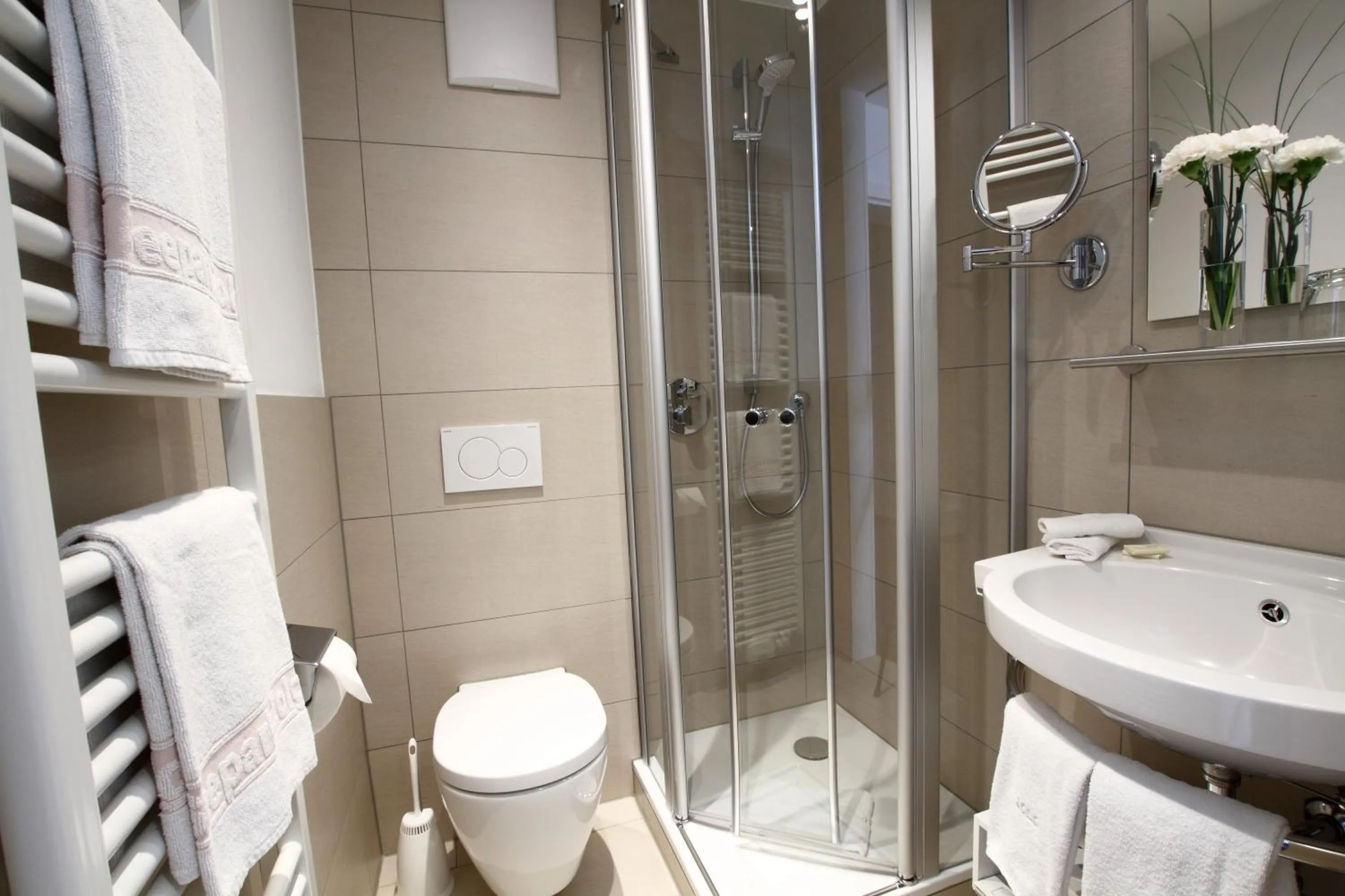 Bathroom in Hotel Seepark Garni