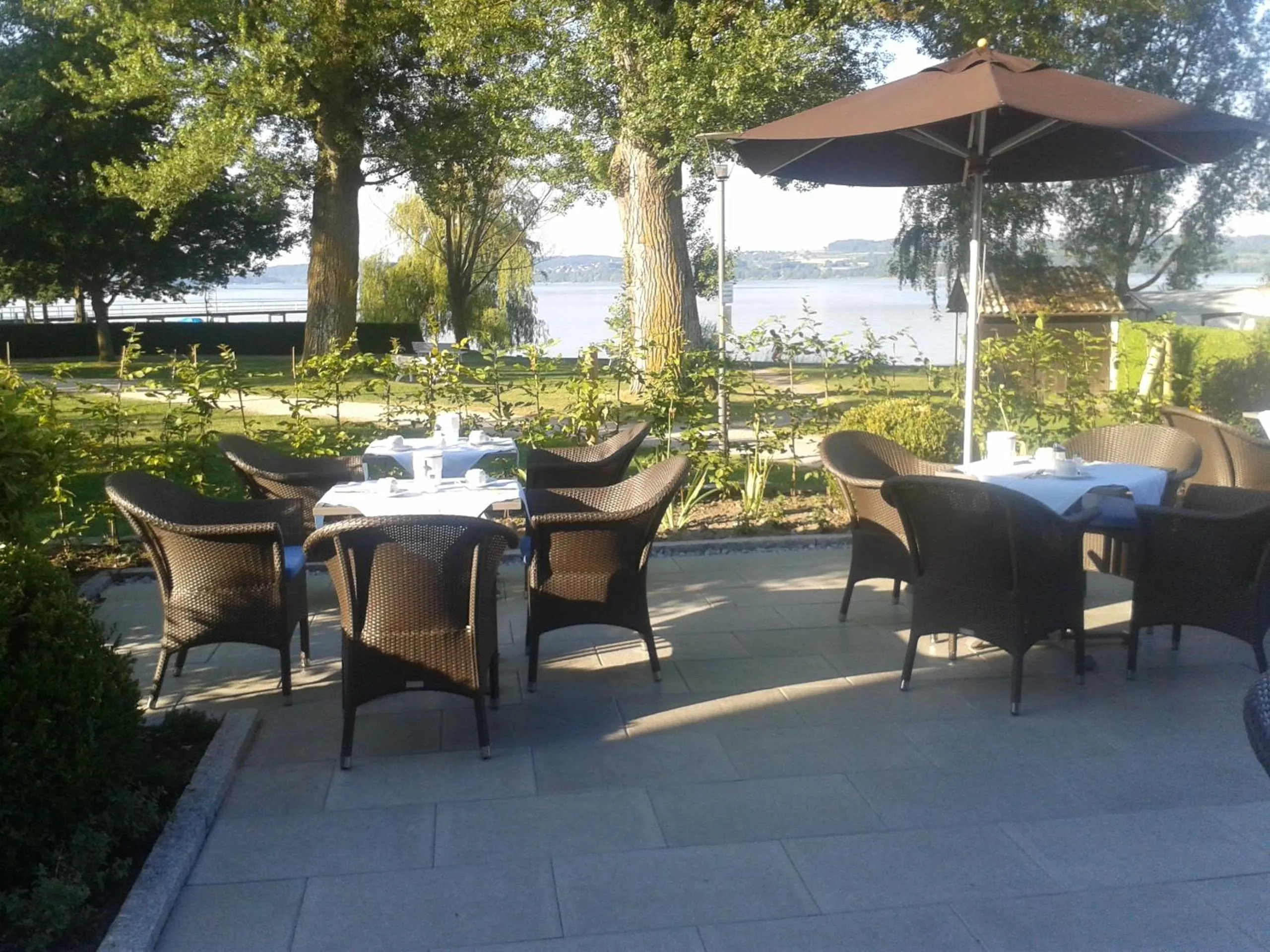 Restaurant/places to eat in Hotel Seepark Garni