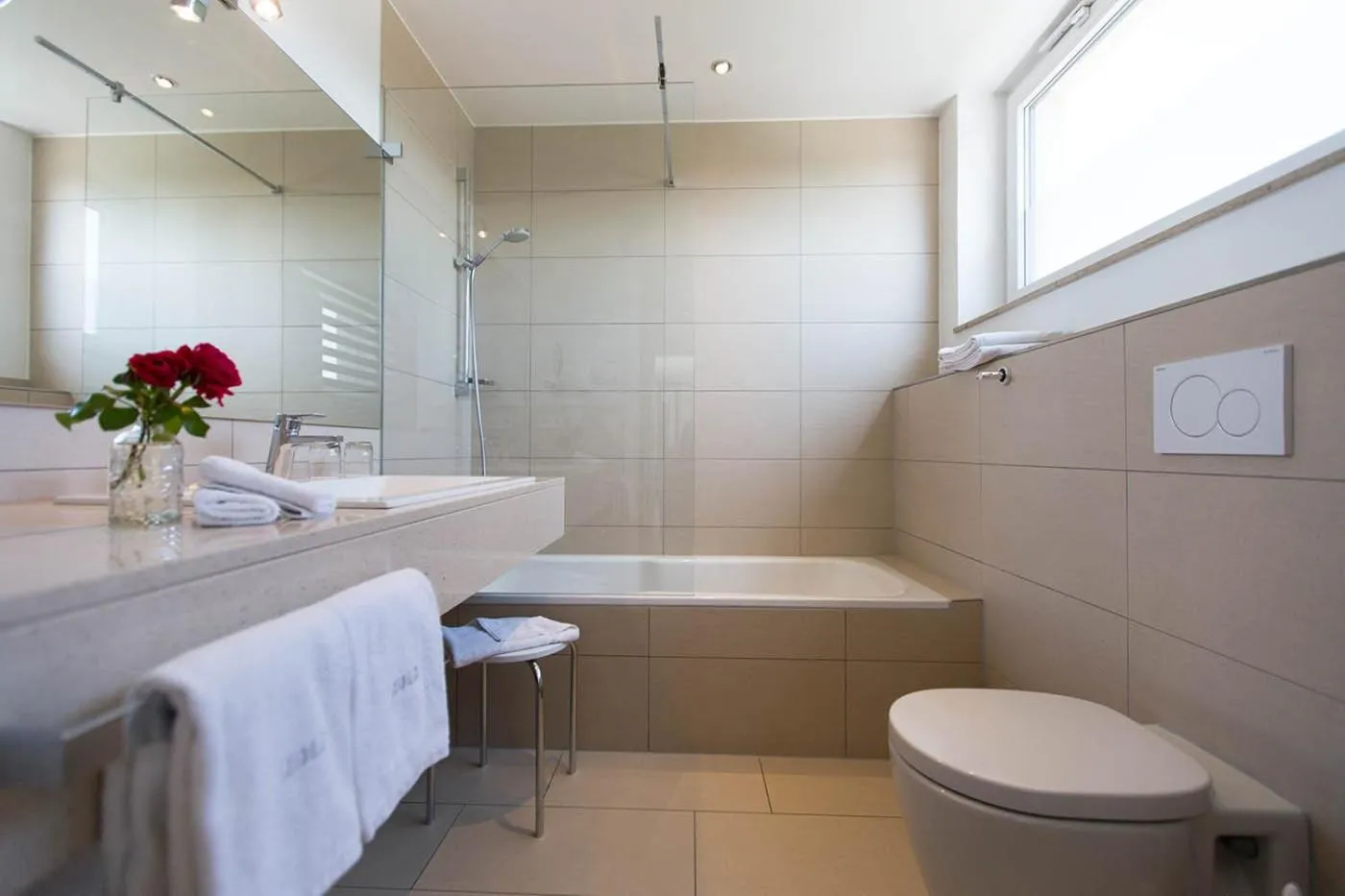 Bathroom in Hotel Seepark Garni