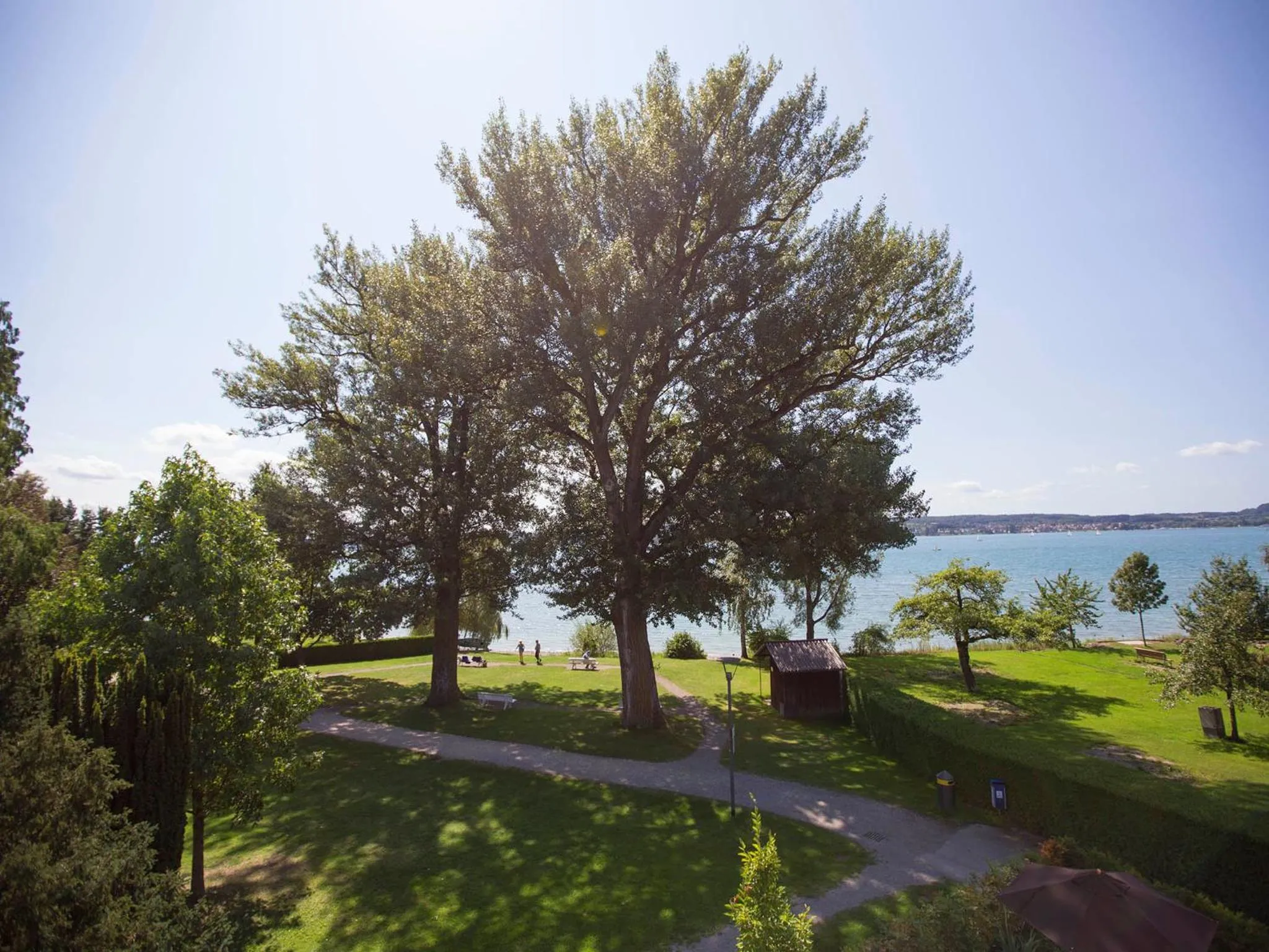Garden in Hotel Seepark Garni