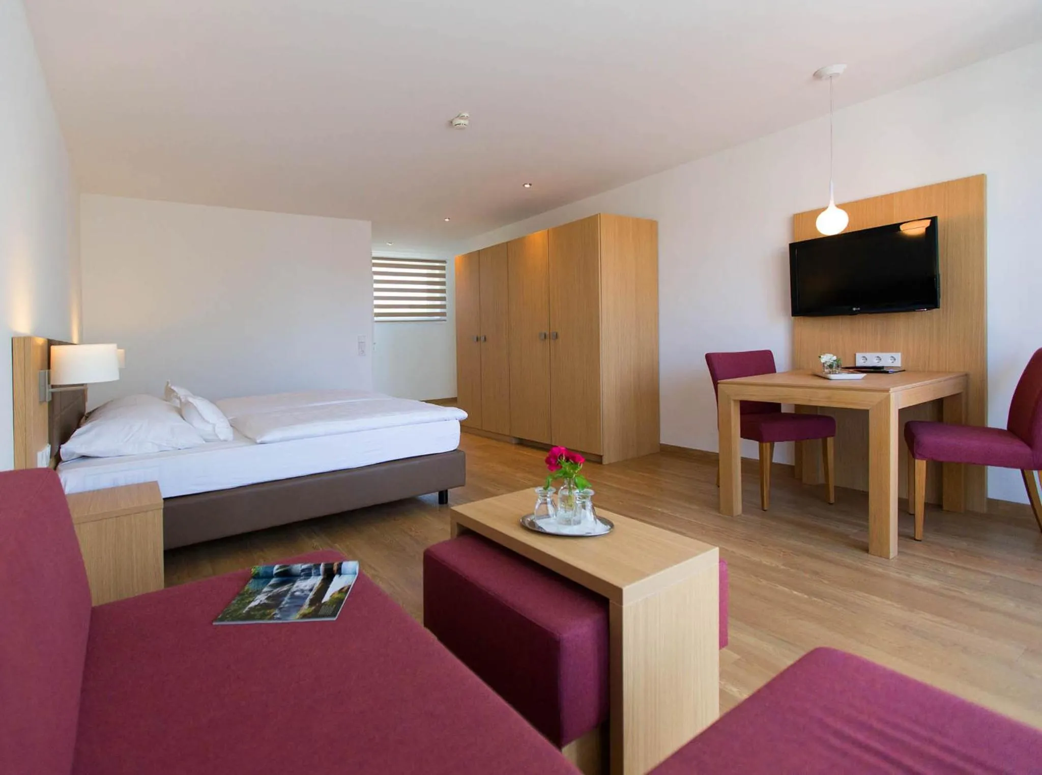 Photo of the whole room, Bed in Hotel Seepark Garni