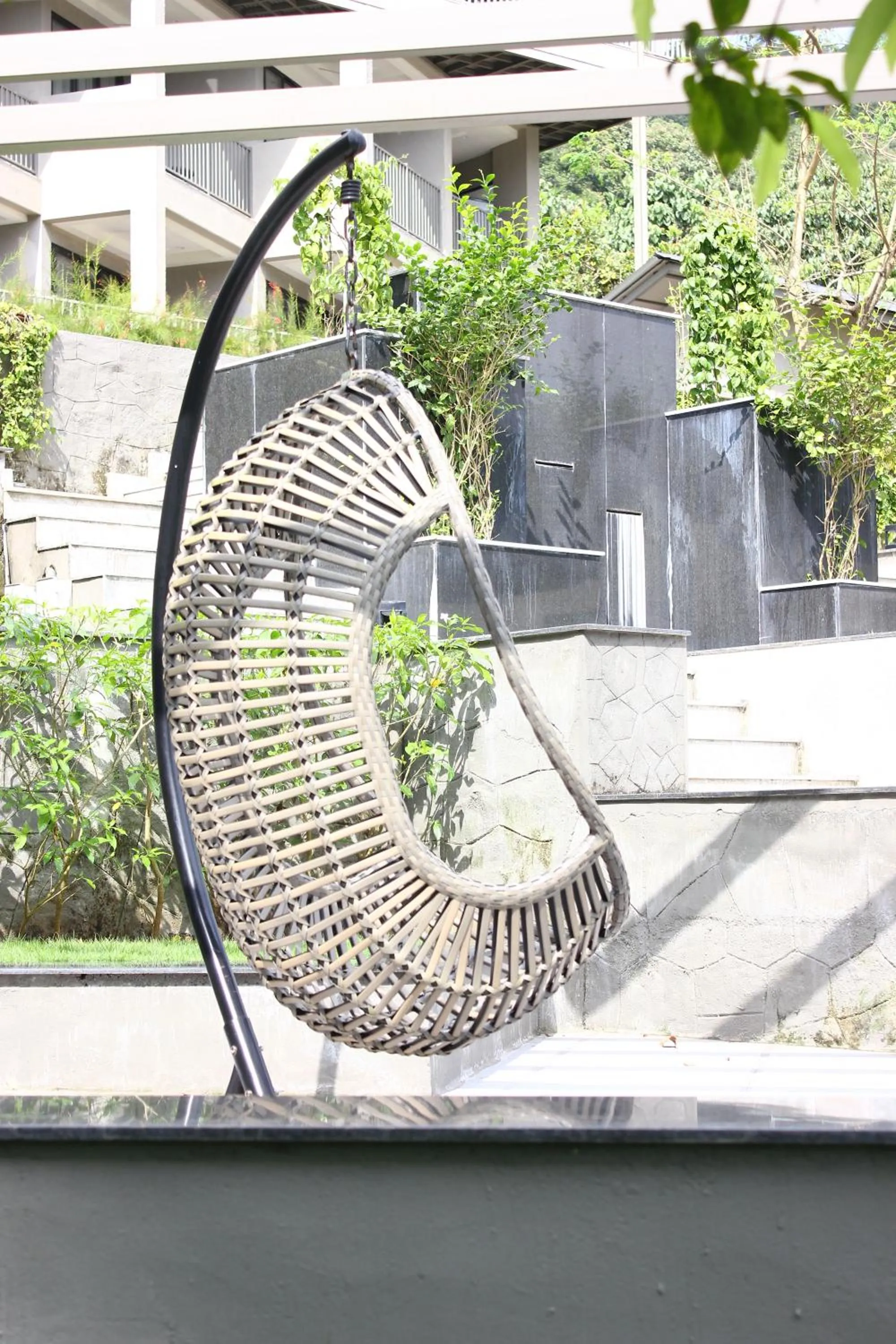 Patio in Niraamaya Retreats Samroha Athirappilly