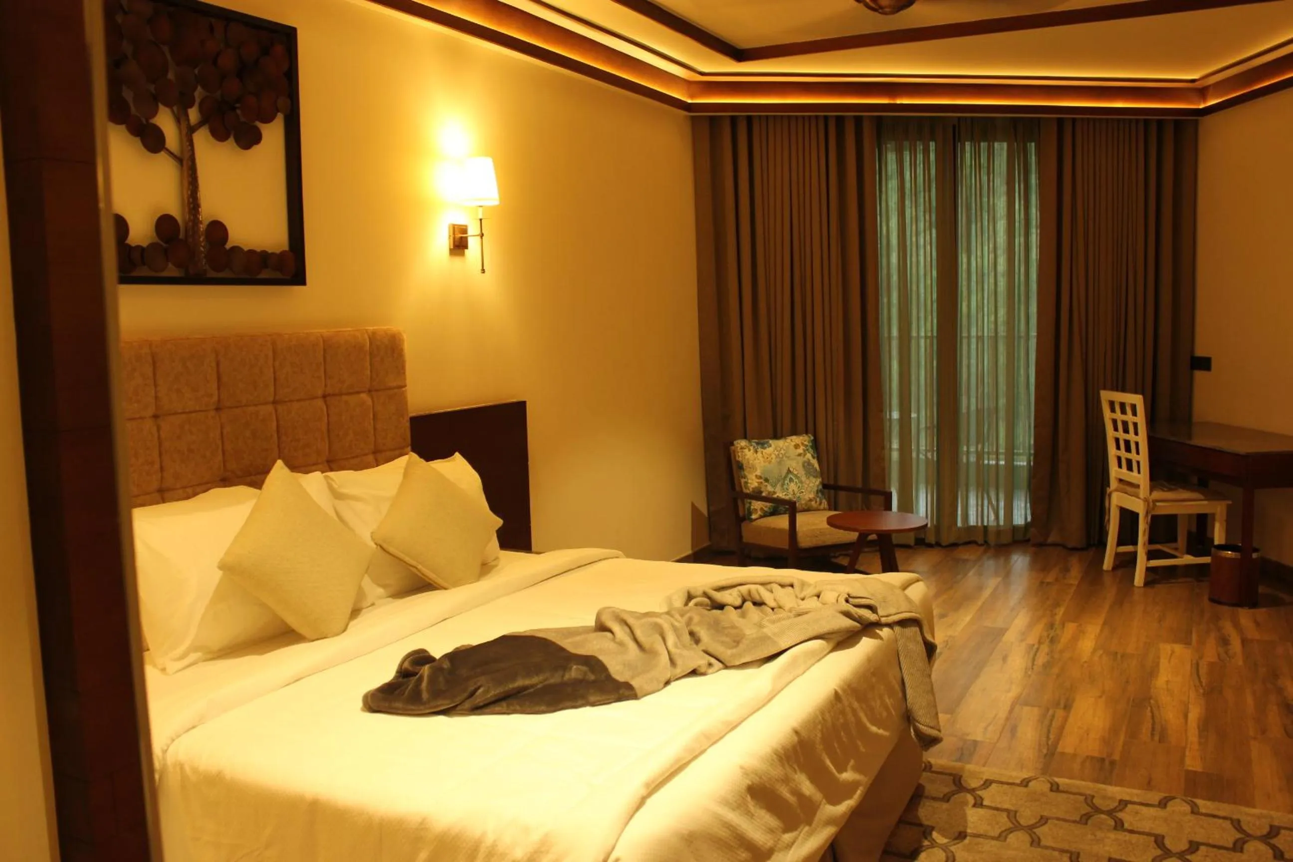 Bed in Niraamaya Retreats Samroha Athirappilly