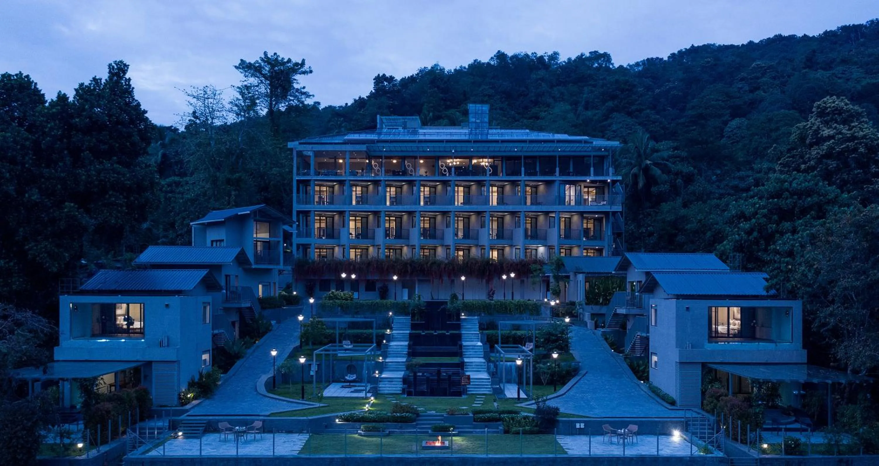 Property building in Niraamaya Retreats Samroha Athirappilly