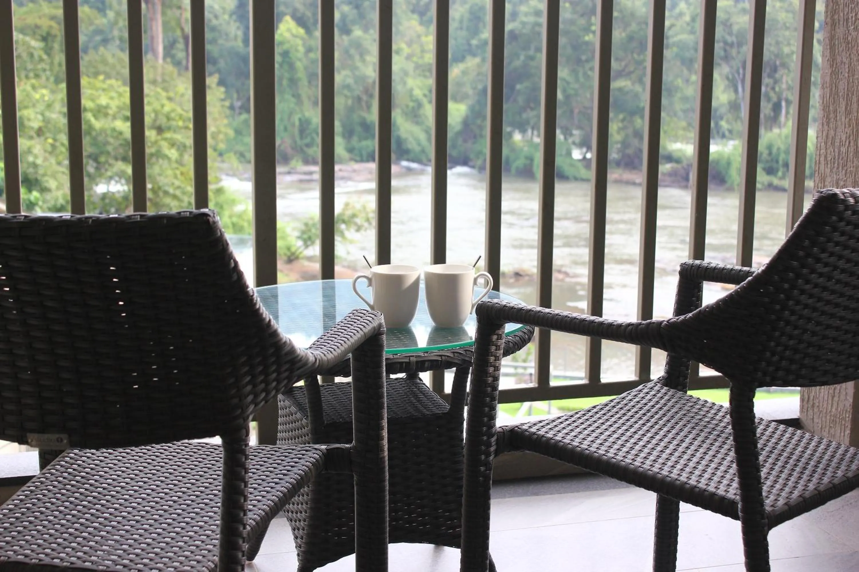 Balcony/Terrace in Niraamaya Retreats Samroha Athirappilly