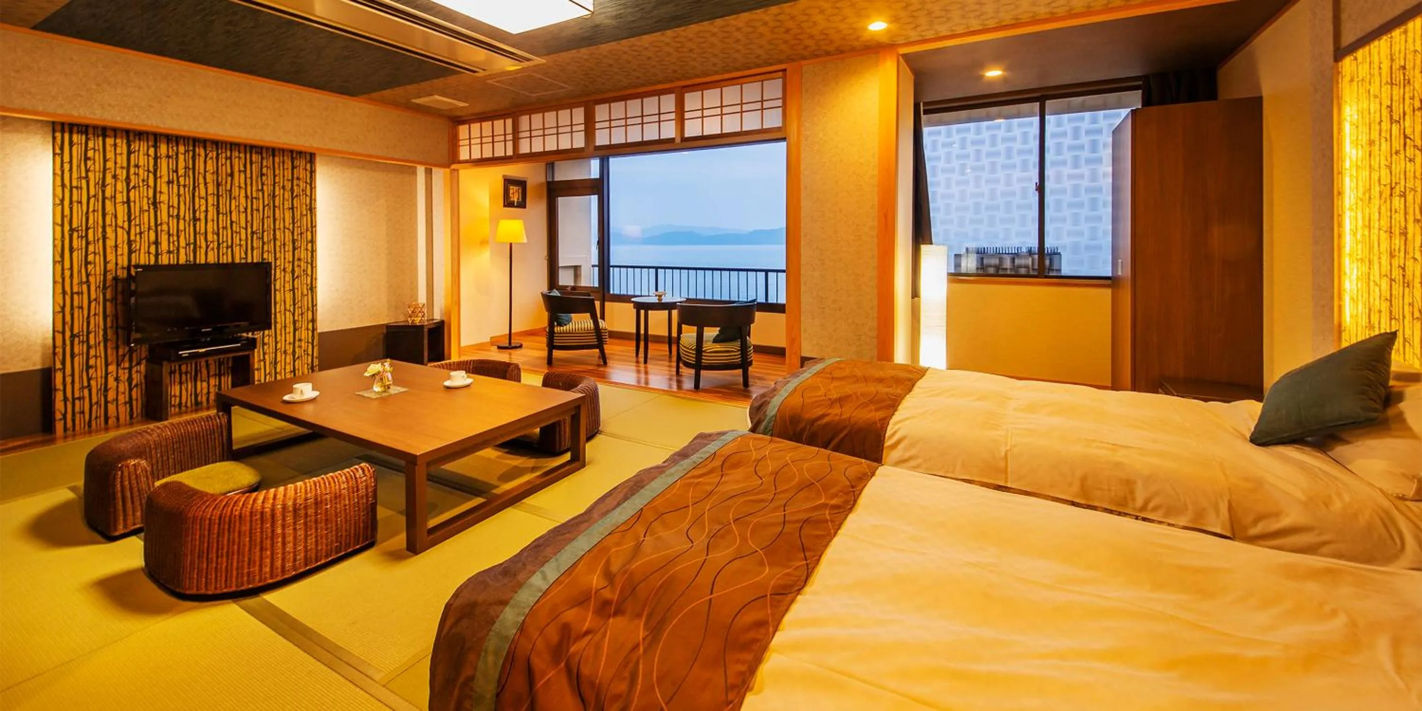 Photo of the whole room, Bed in Manpa Resort