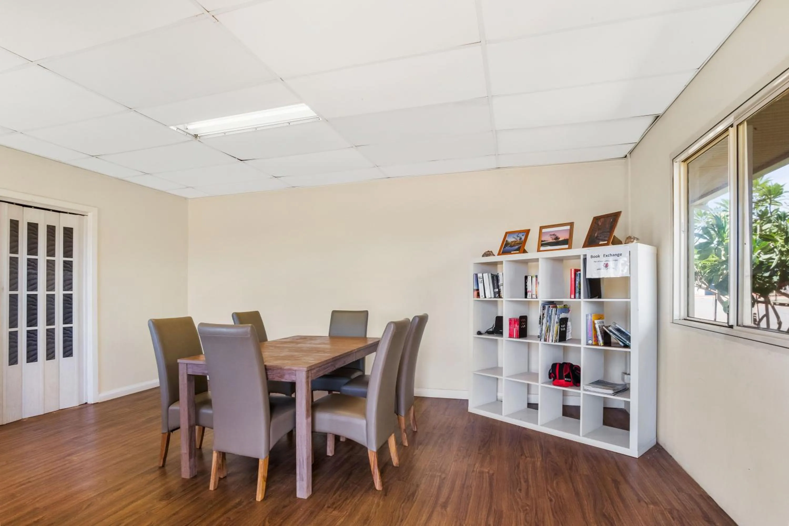 Seating area in The Cove Holiday Village