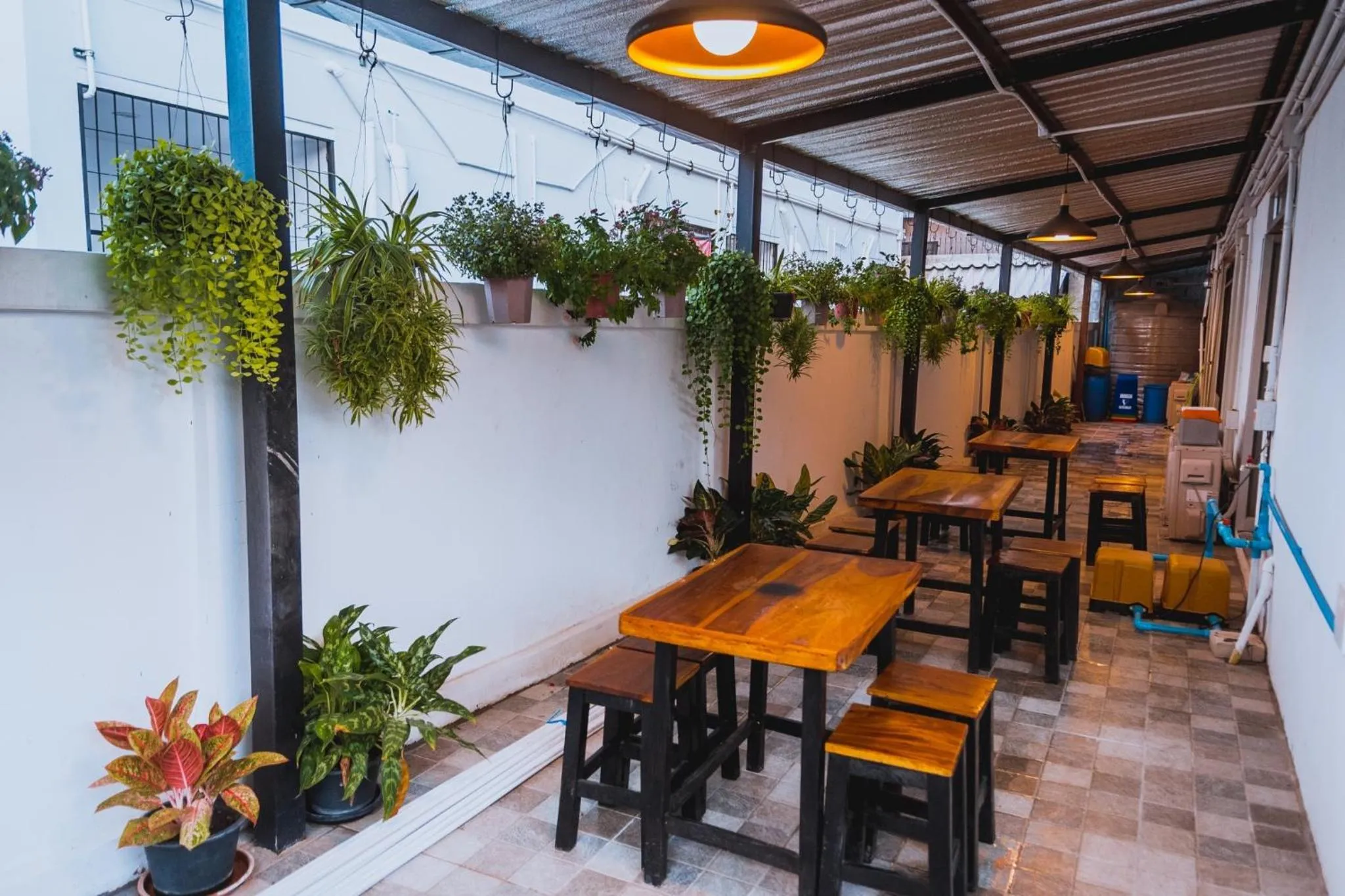 Patio in Malizon Hotel and Residences