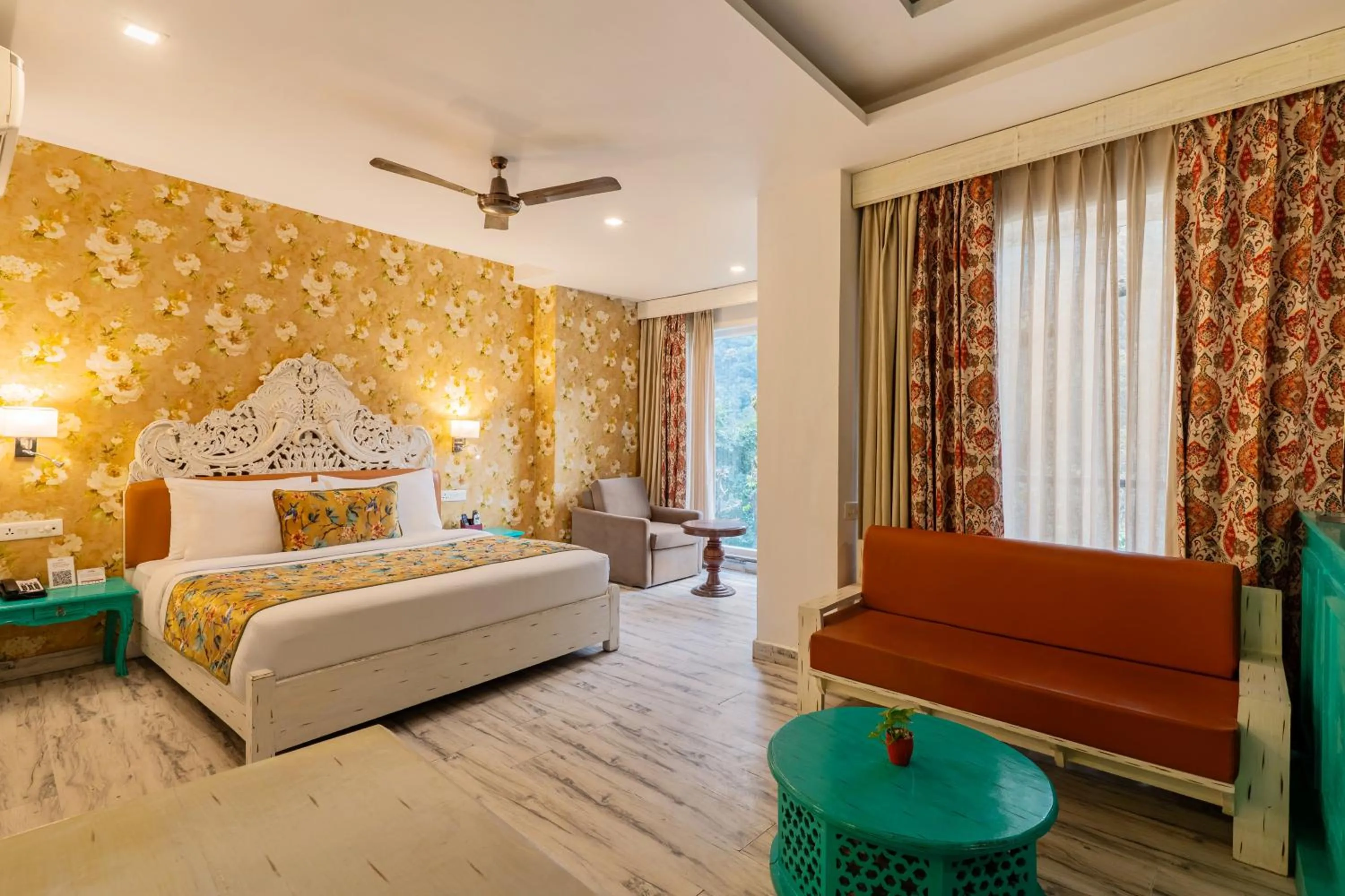 Bedroom, Bed in Summit By The Ganges Beach Resort & Spa