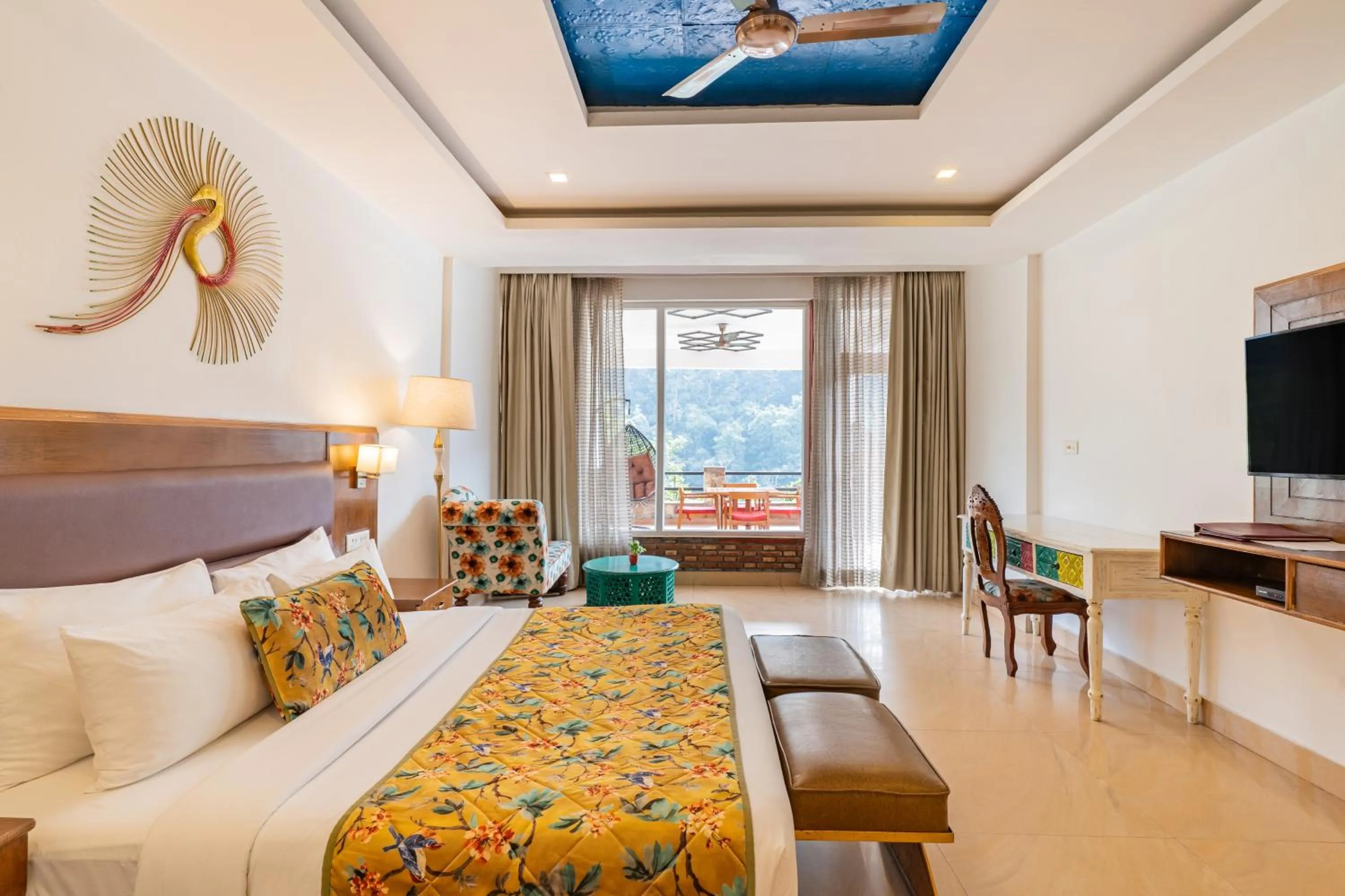 Bedroom, Bed in Summit By The Ganges Beach Resort & Spa