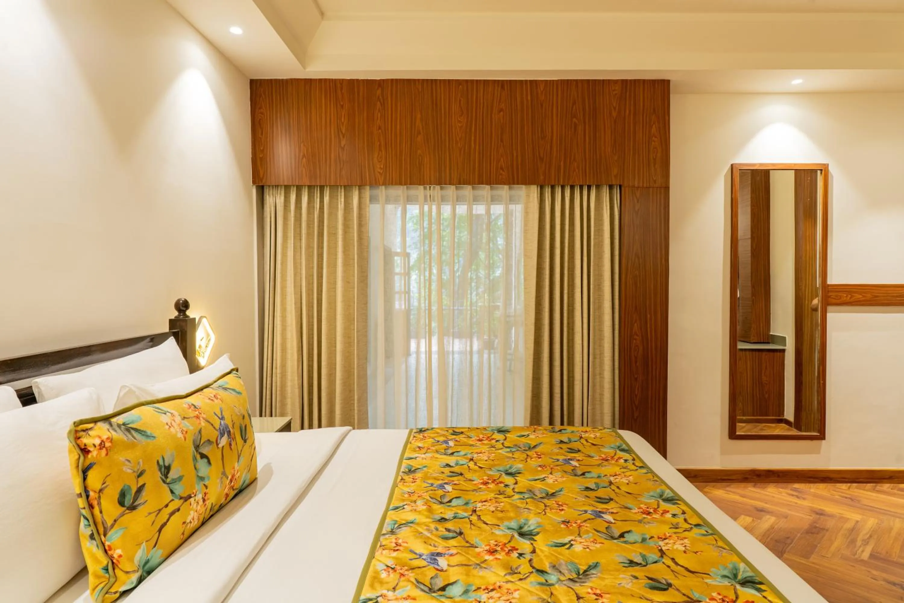Bedroom, Bed in Summit By The Ganges Beach Resort & Spa