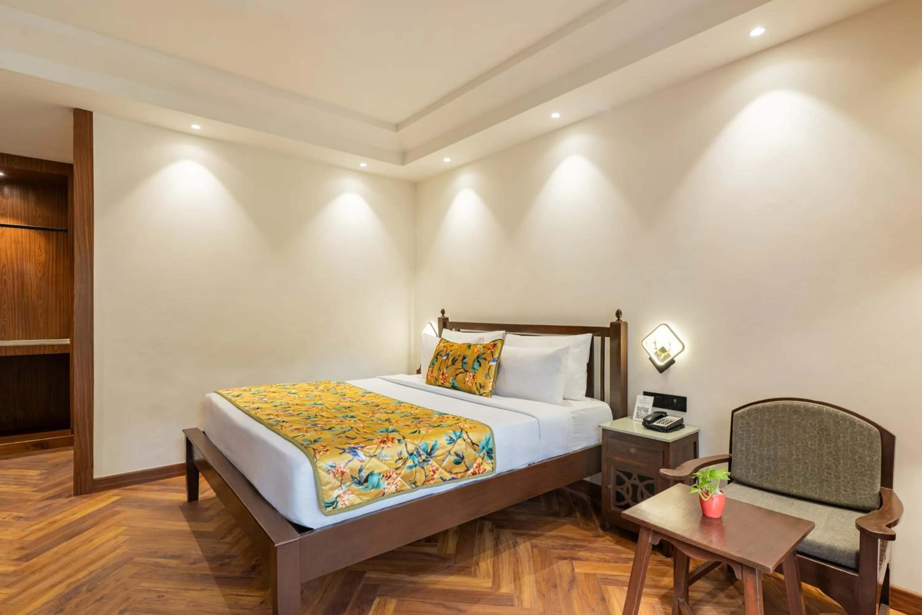 Bedroom, Bed in Summit By The Ganges Beach Resort & Spa