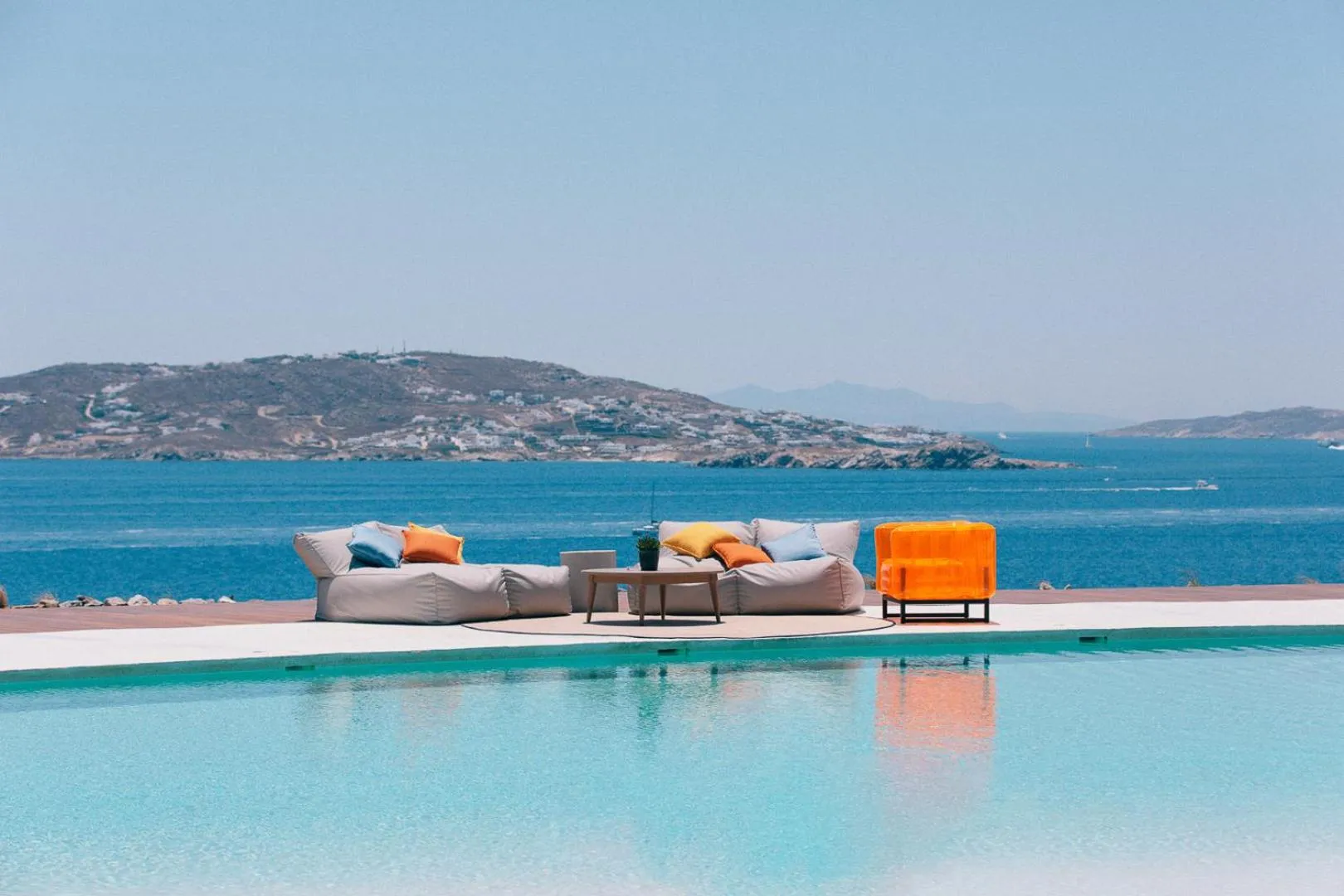 Swimming pool in Anamar Destino Mykonos