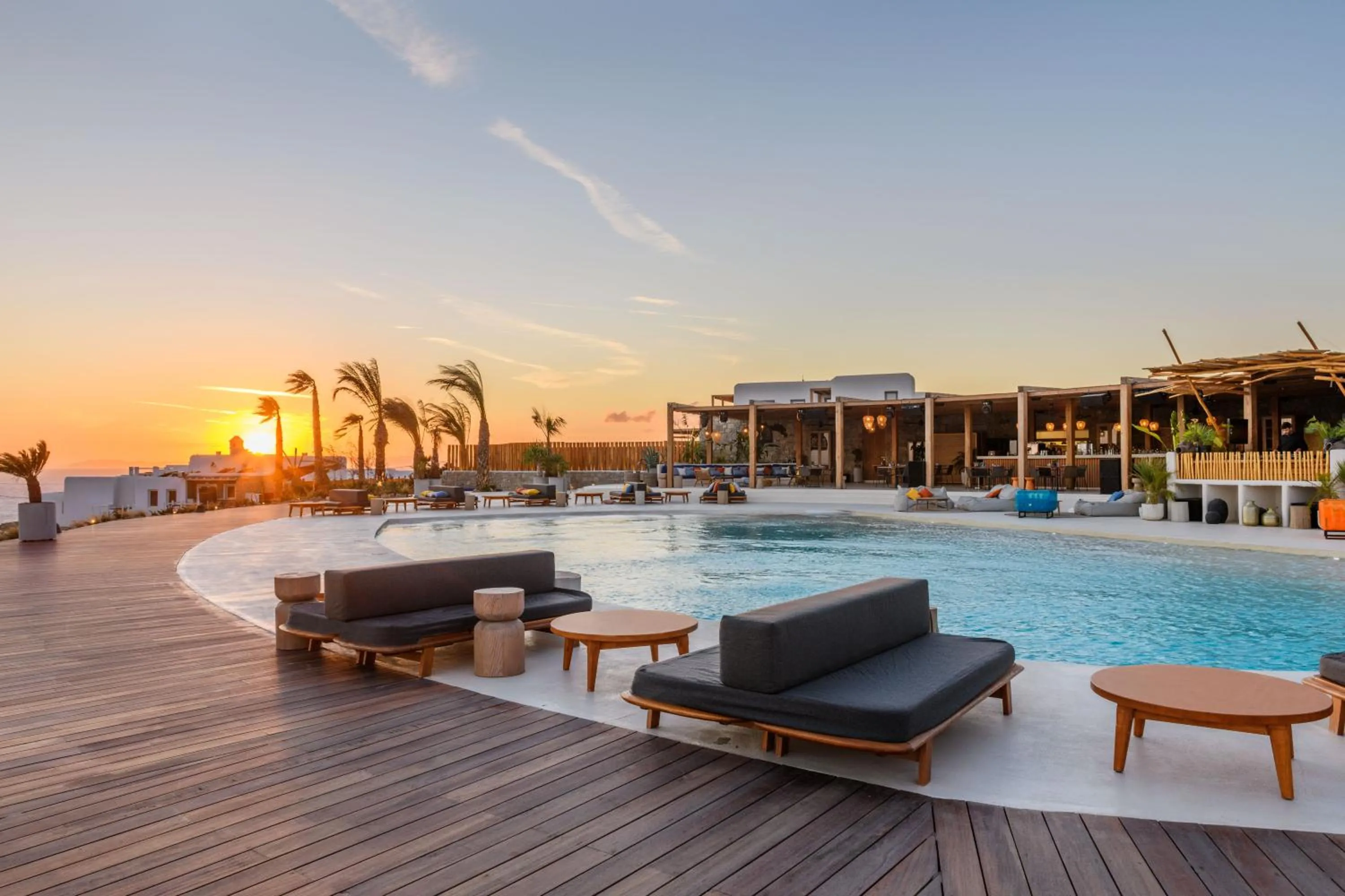 Swimming pool in Anamar Destino Mykonos