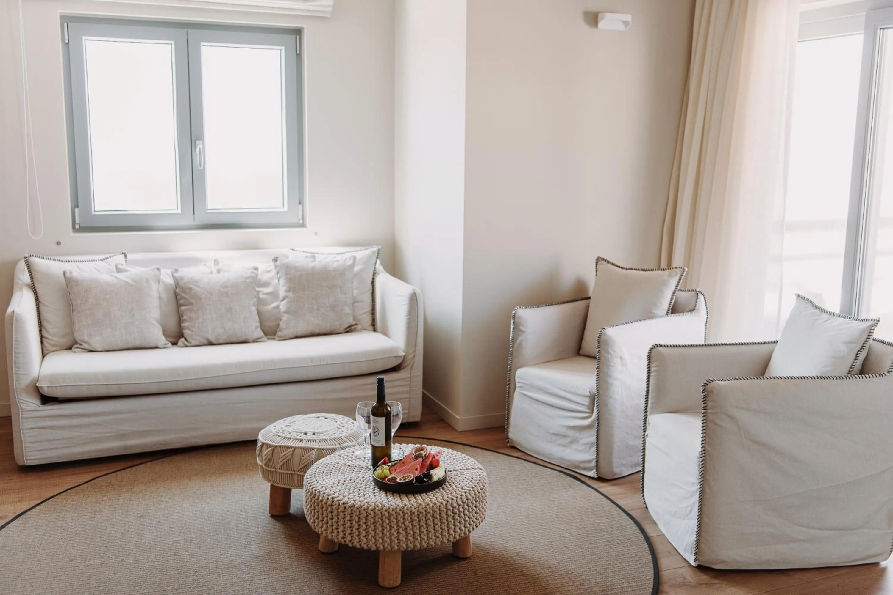 Living room in Anamar Destino Mykonos