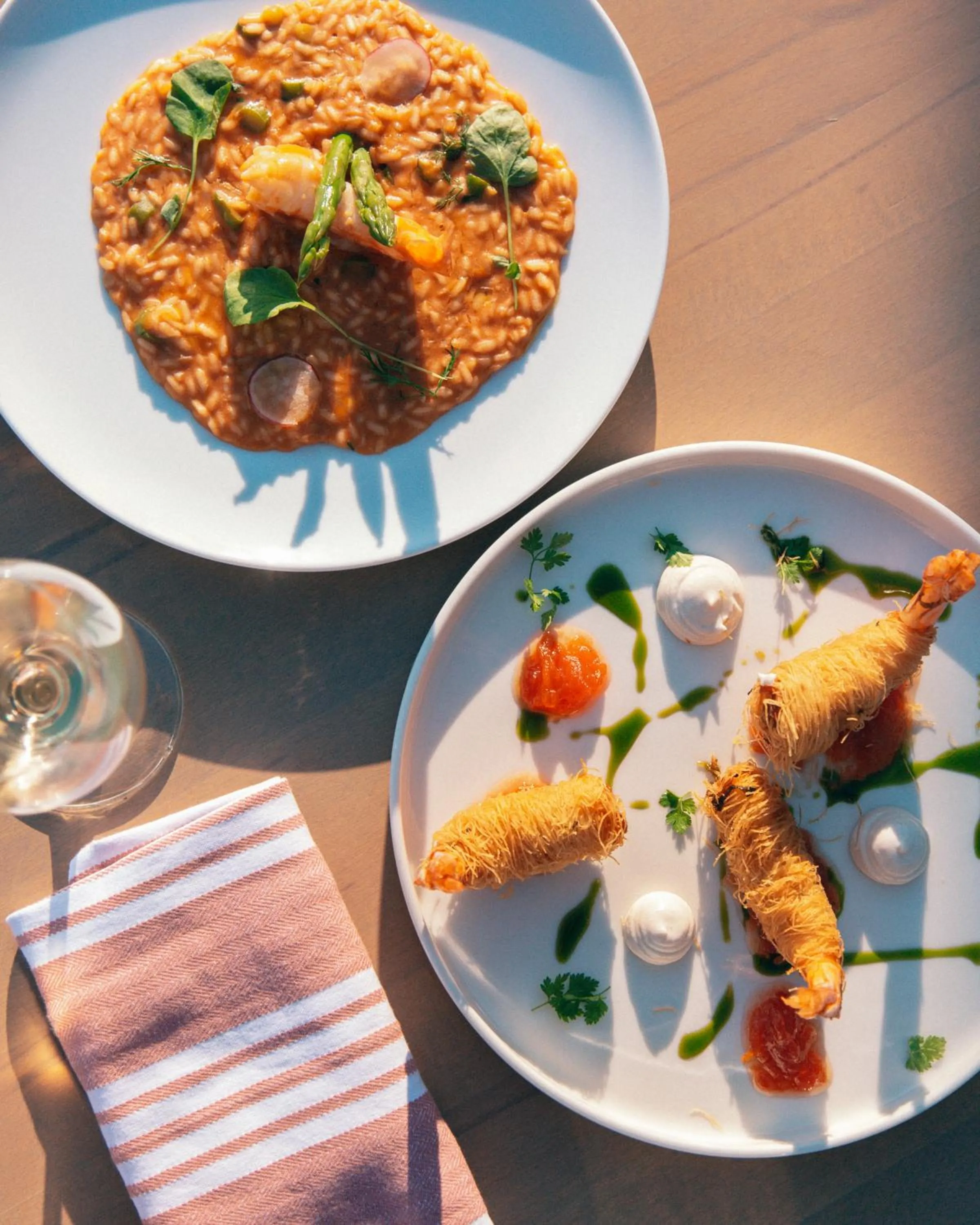 Food in Anamar Destino Mykonos