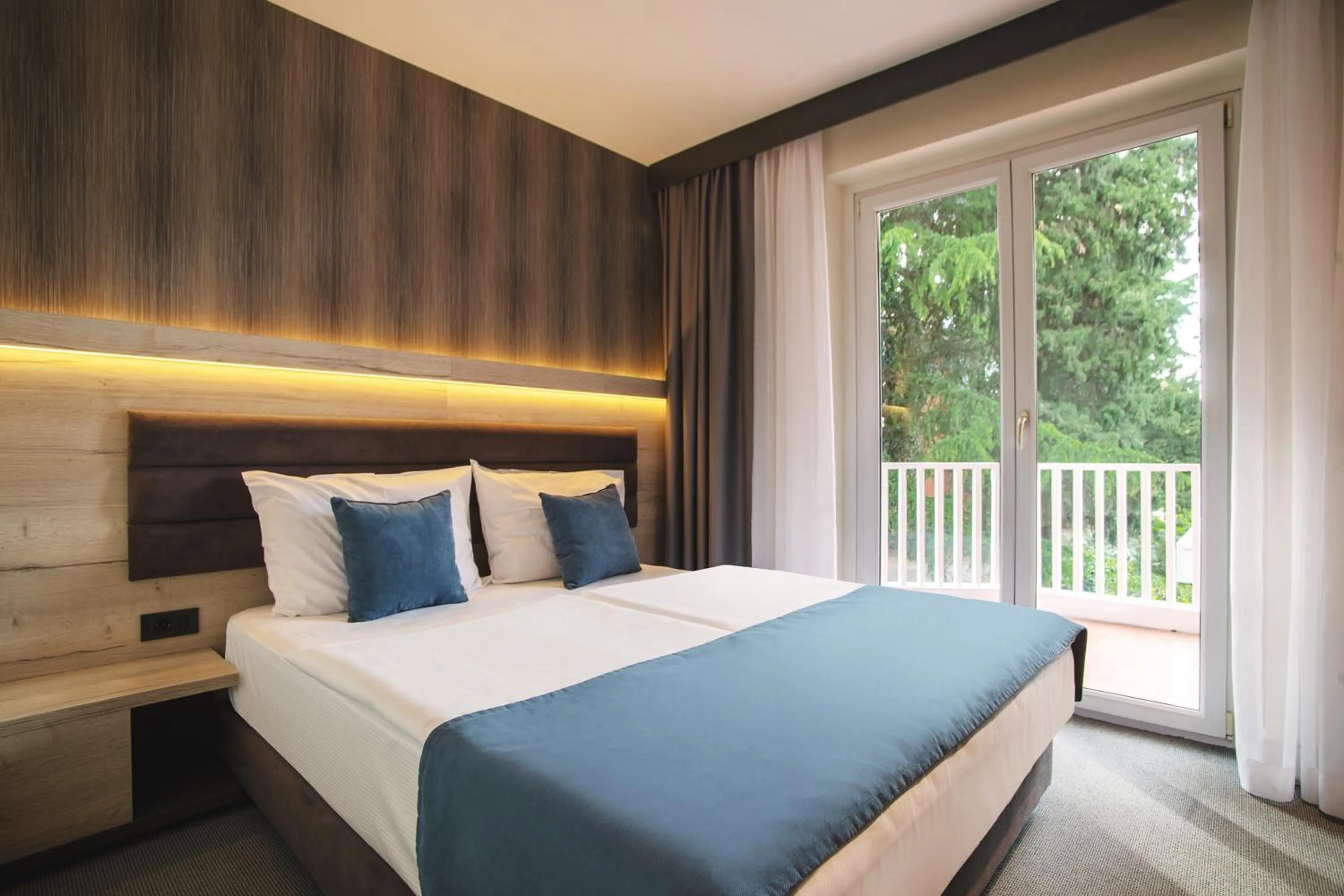 Bed in Hotel Haliaetum - San Simon Resort