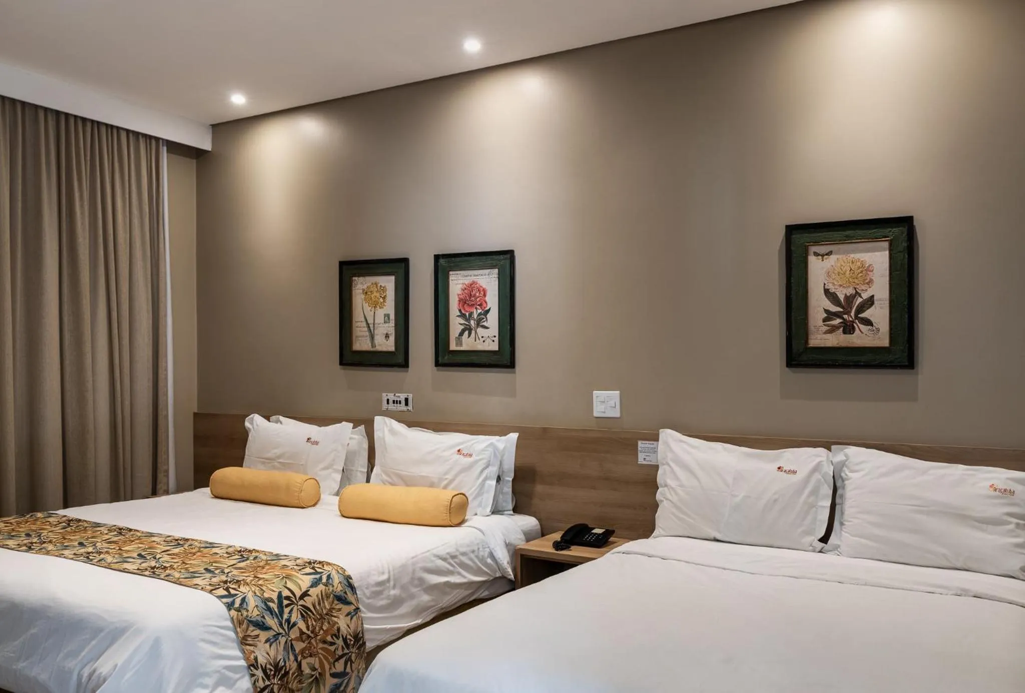 Bedroom, Bed in Araçatuba Plaza Hotel