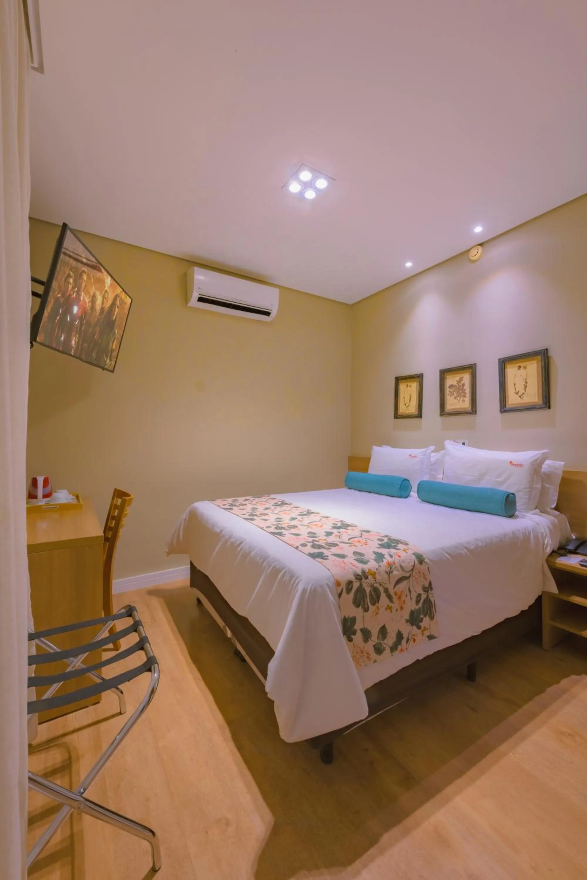 Bedroom, Bed in Araçatuba Plaza Hotel