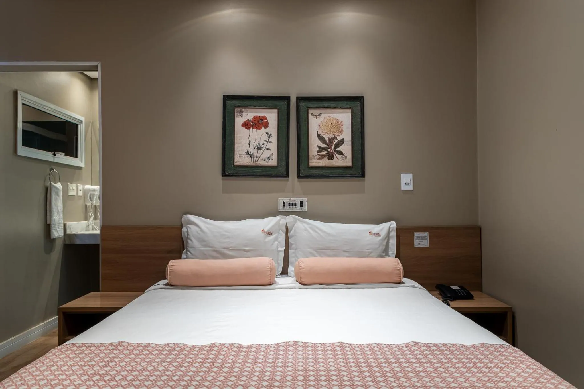 Bedroom, Bed in Araçatuba Plaza Hotel