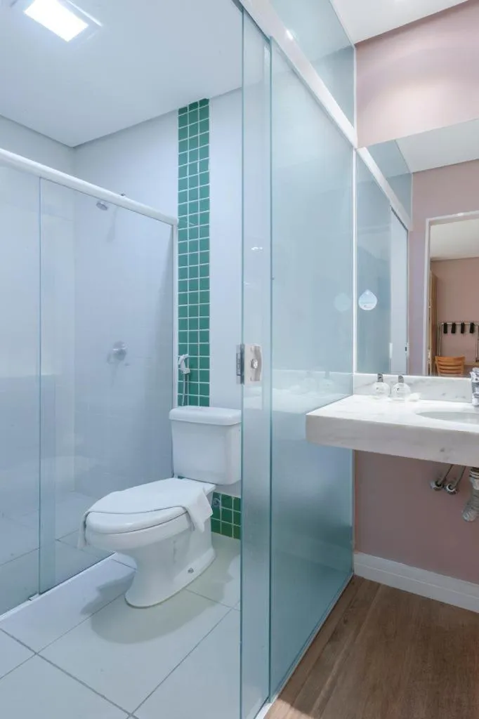 Bathroom in Araçatuba Plaza Hotel