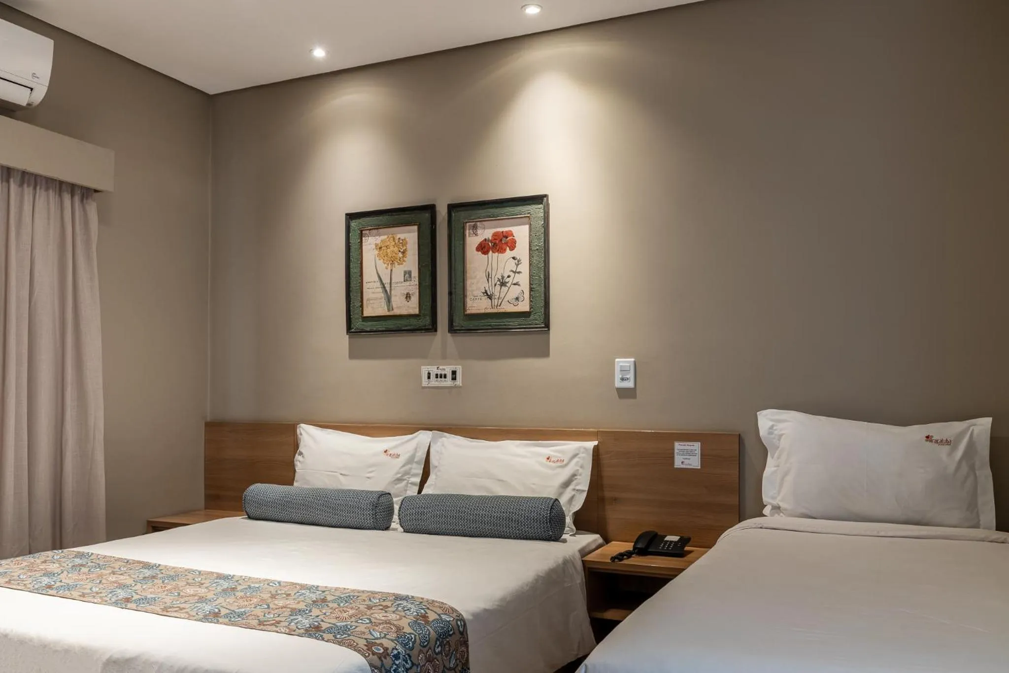 Bedroom, Bed in Araçatuba Plaza Hotel