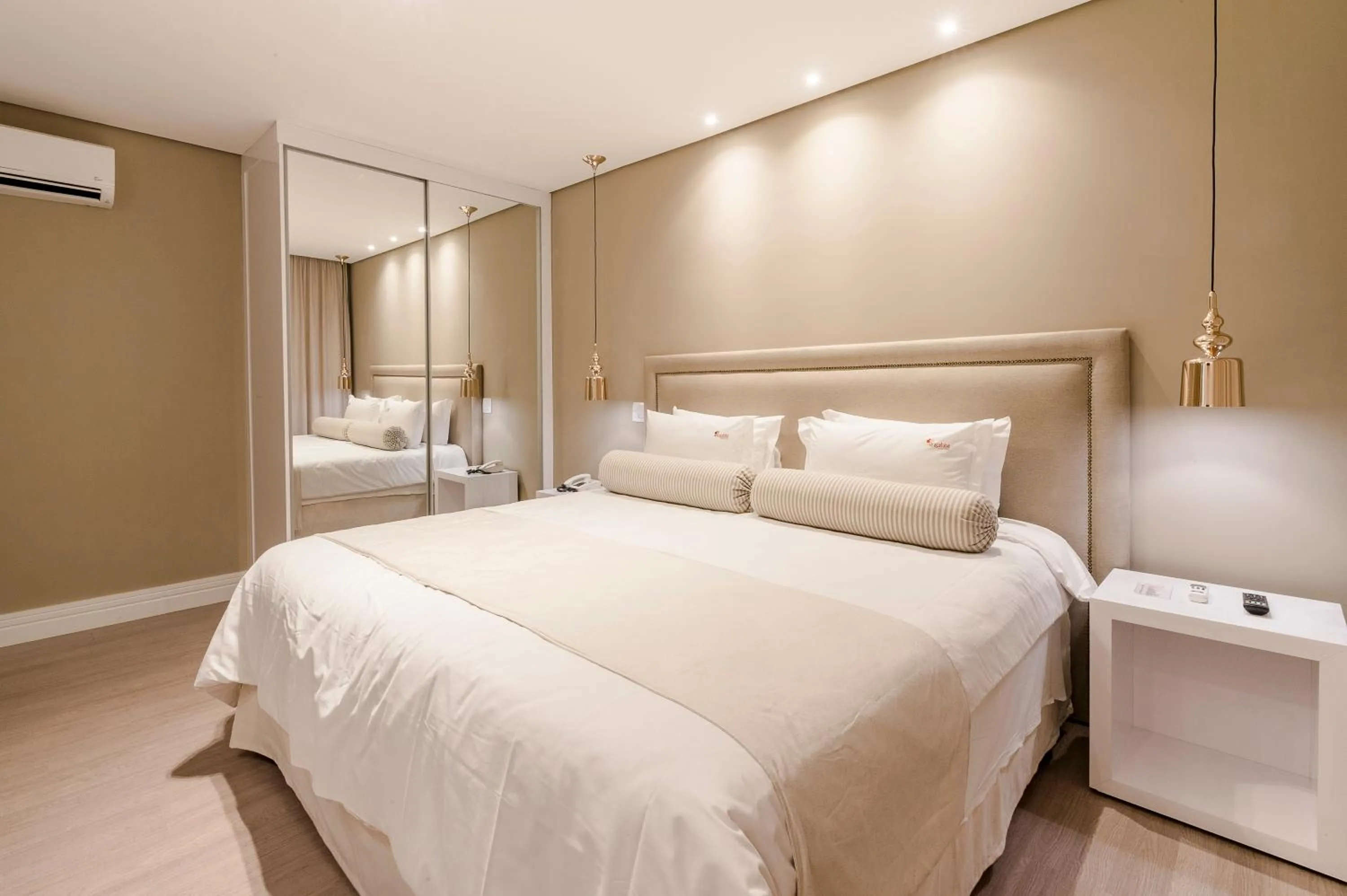 Bedroom, Bed in Araçatuba Plaza Hotel