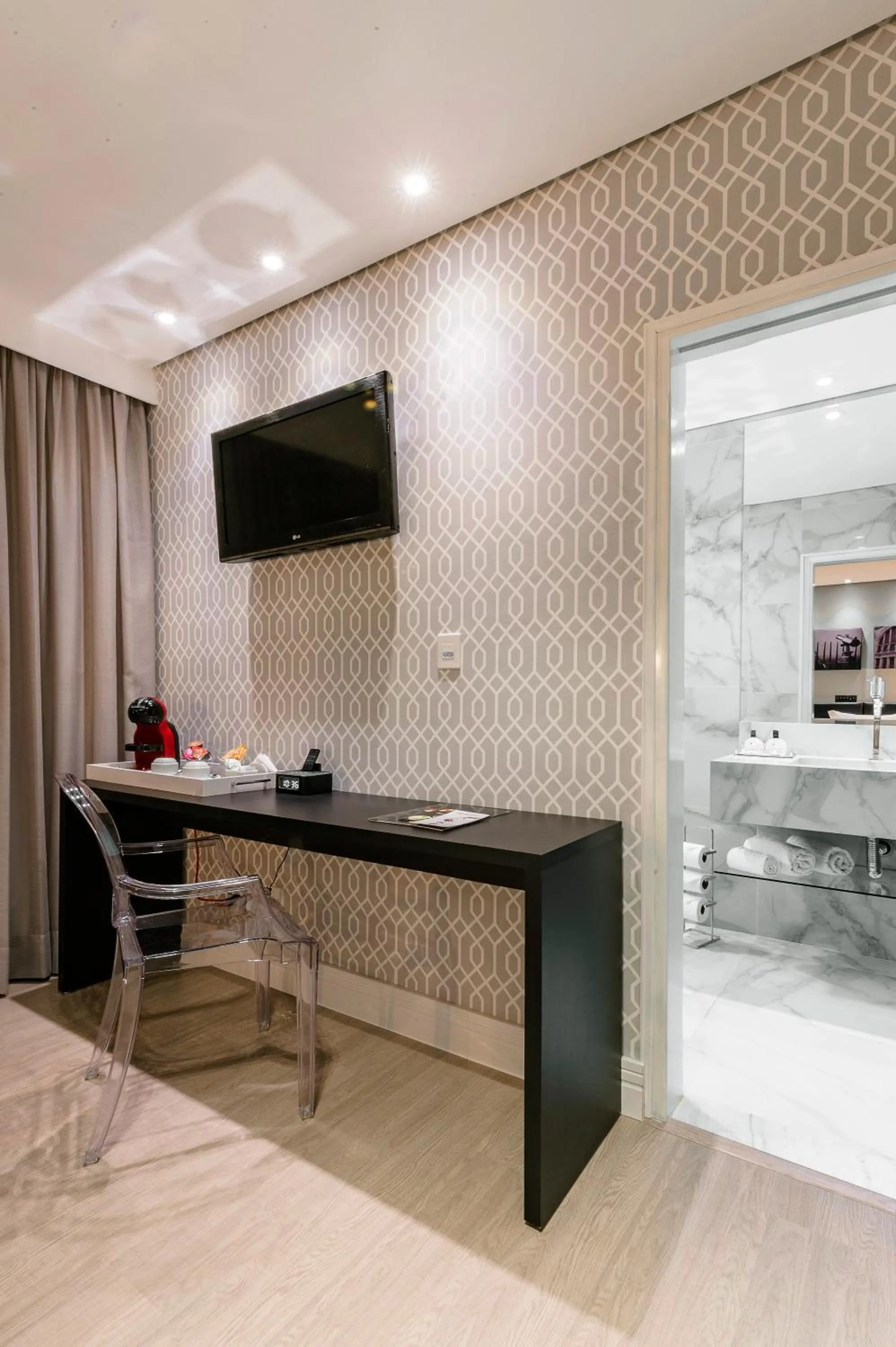 Bedroom in Araçatuba Plaza Hotel