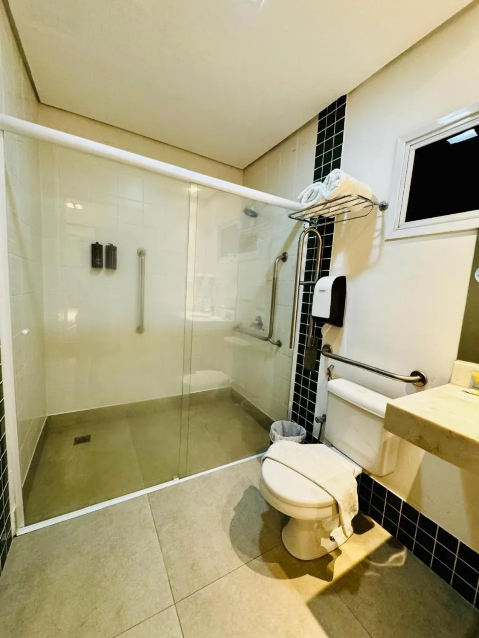 Bathroom in Araçatuba Plaza Hotel