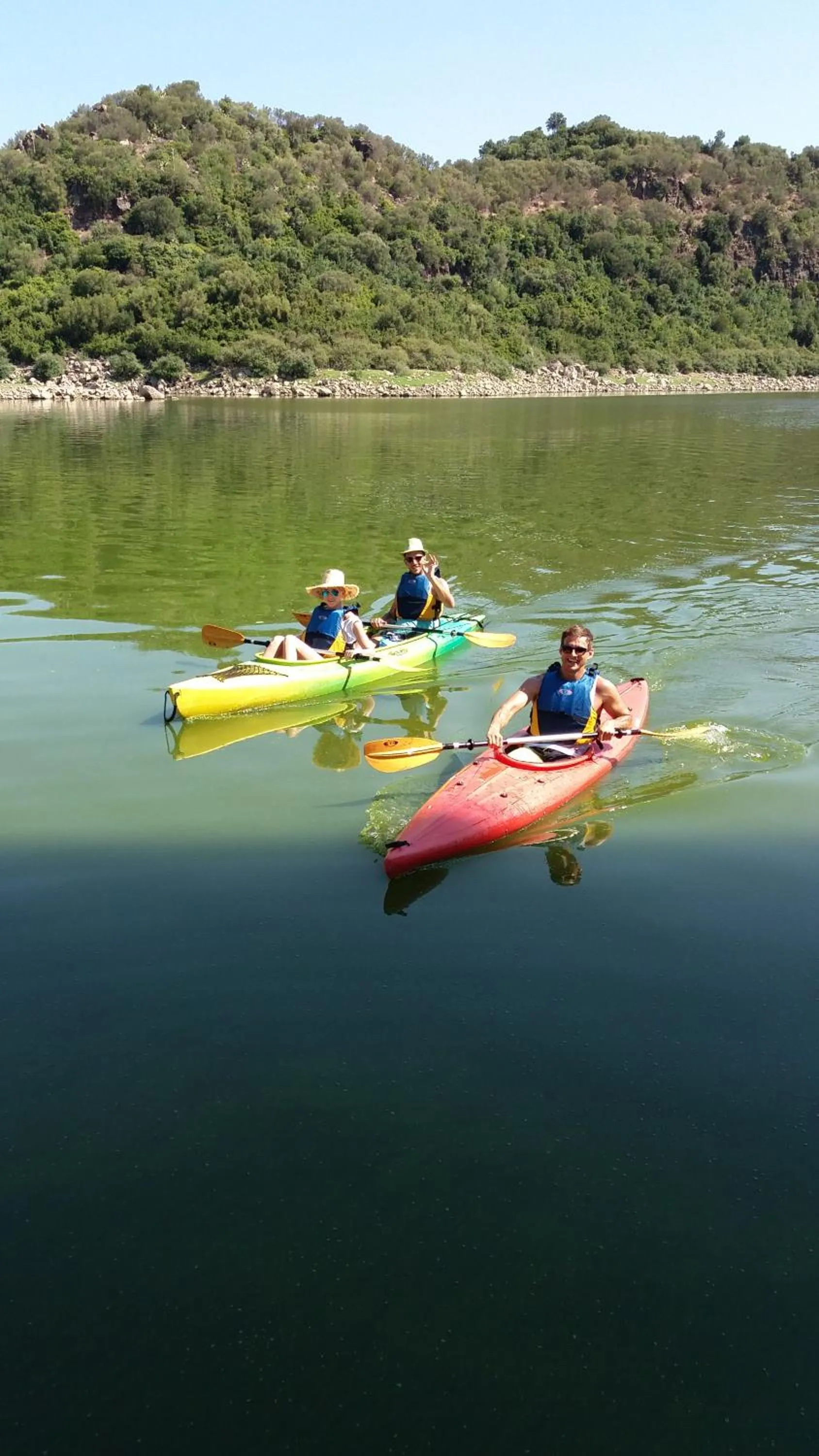 Canoeing in Ecoparco Neulè