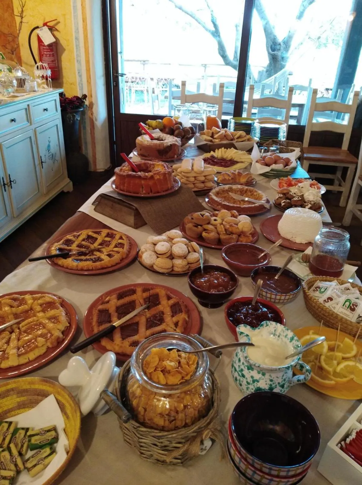 Breakfast in Ecoparco Neulè