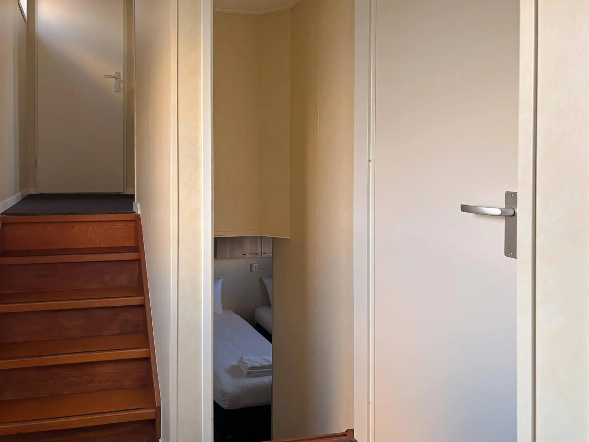 Bed in VISSERSLUST Rooms, Apartments and Houseboats