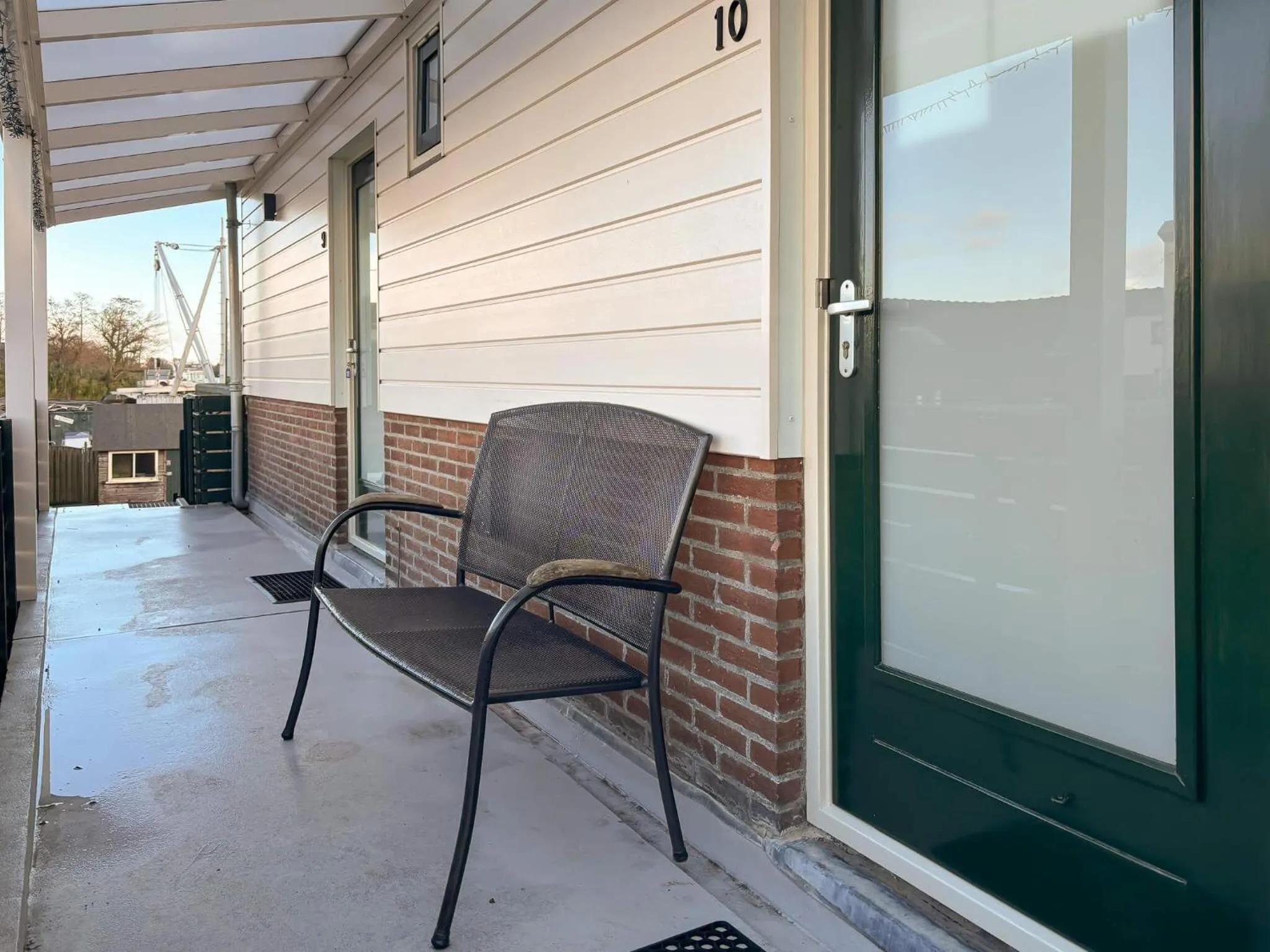 Balcony/Terrace in VISSERSLUST Rooms, Apartments and Houseboats