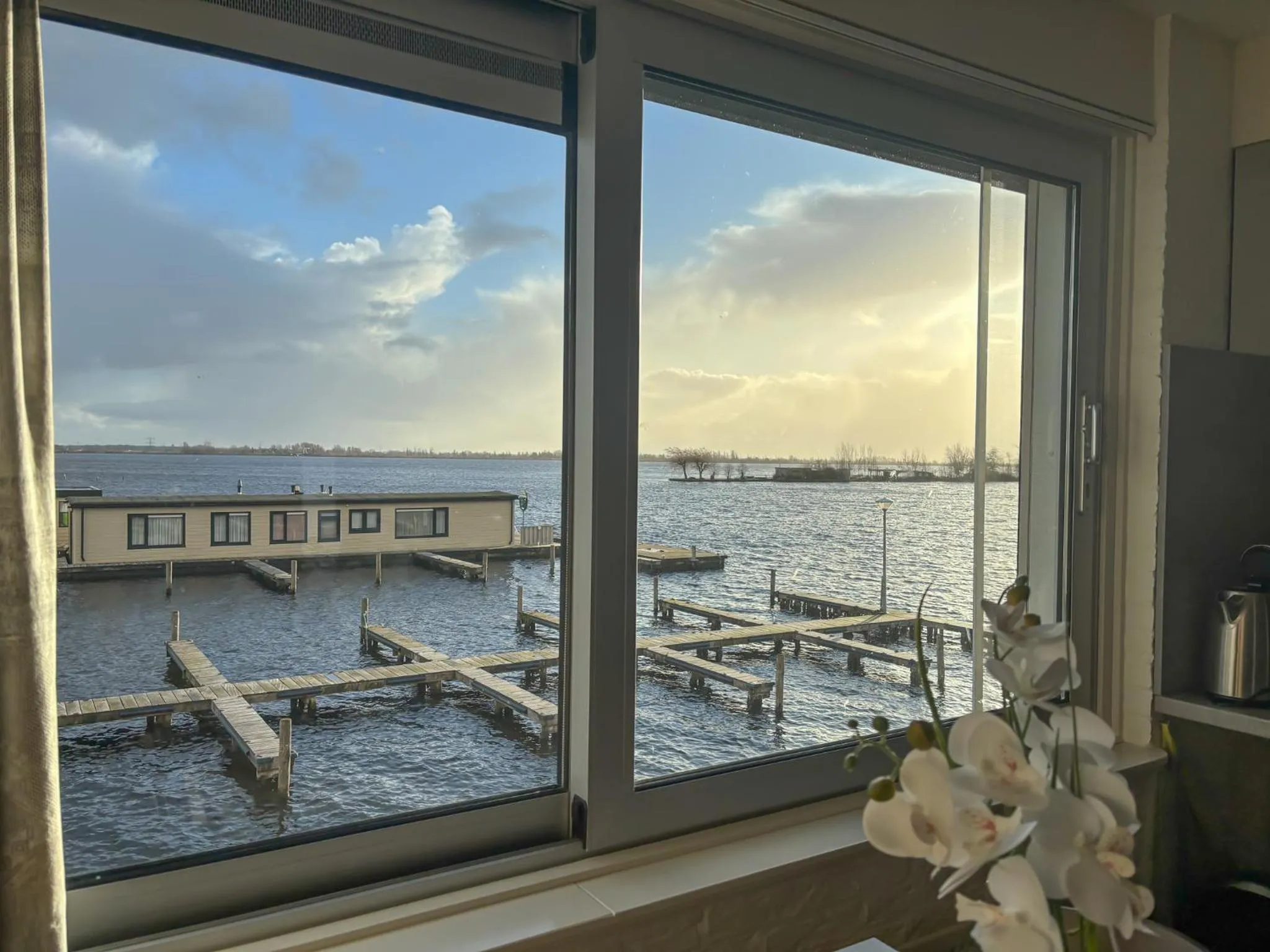 View (from property/room) in VISSERSLUST Rooms, Apartments and Houseboats