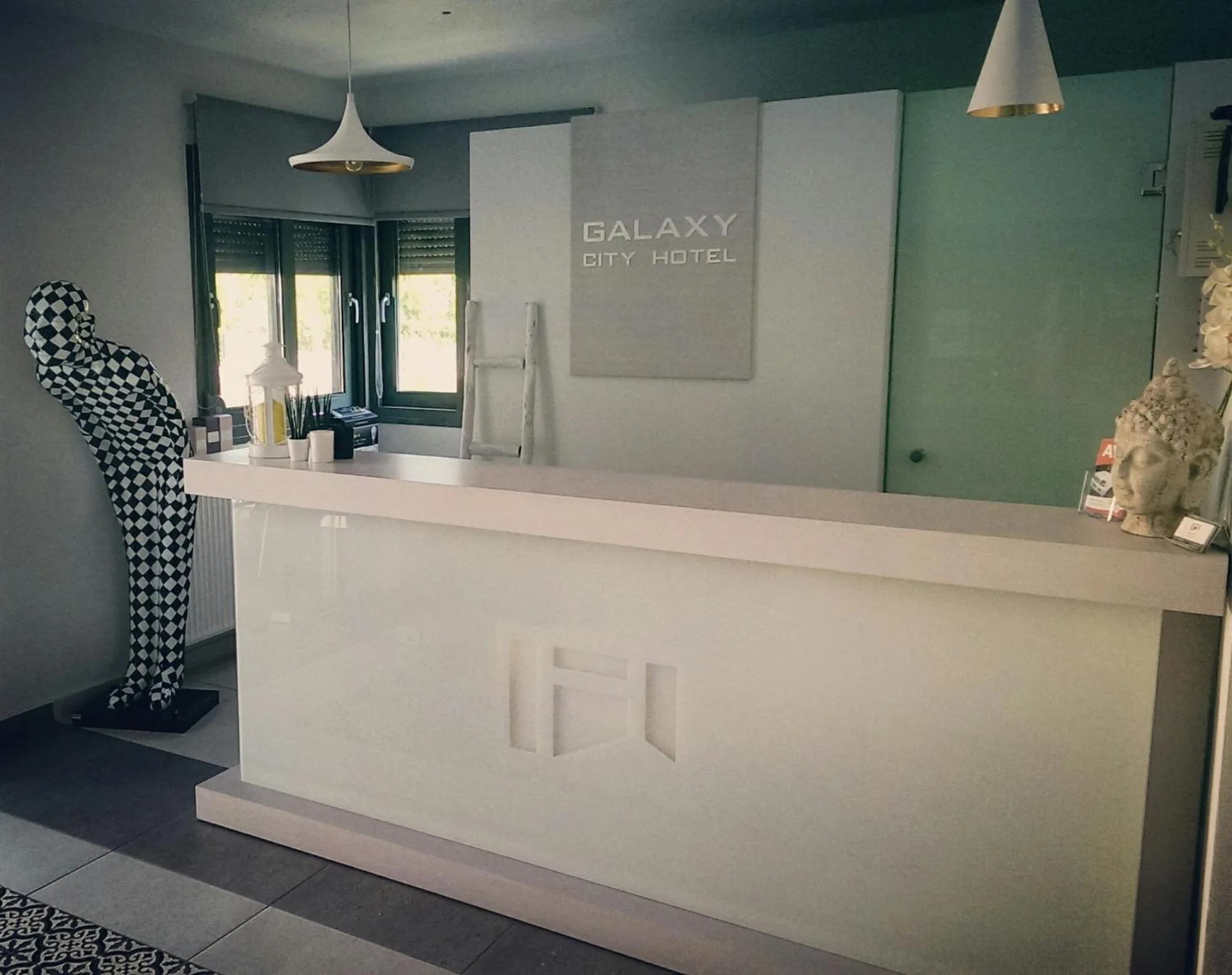 Lobby or reception in Galaxy City Hotel