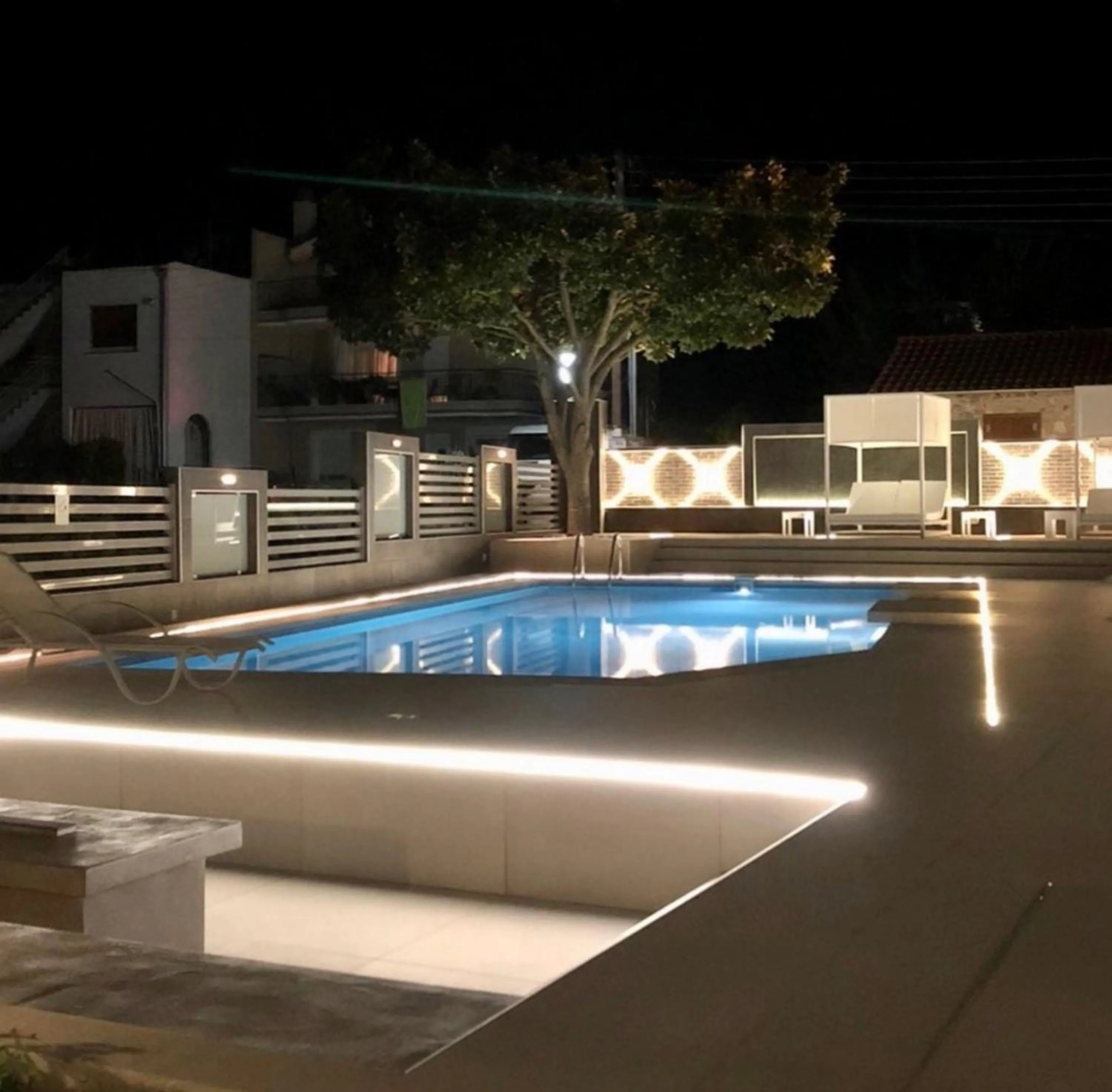 Swimming pool in Galaxy City Hotel