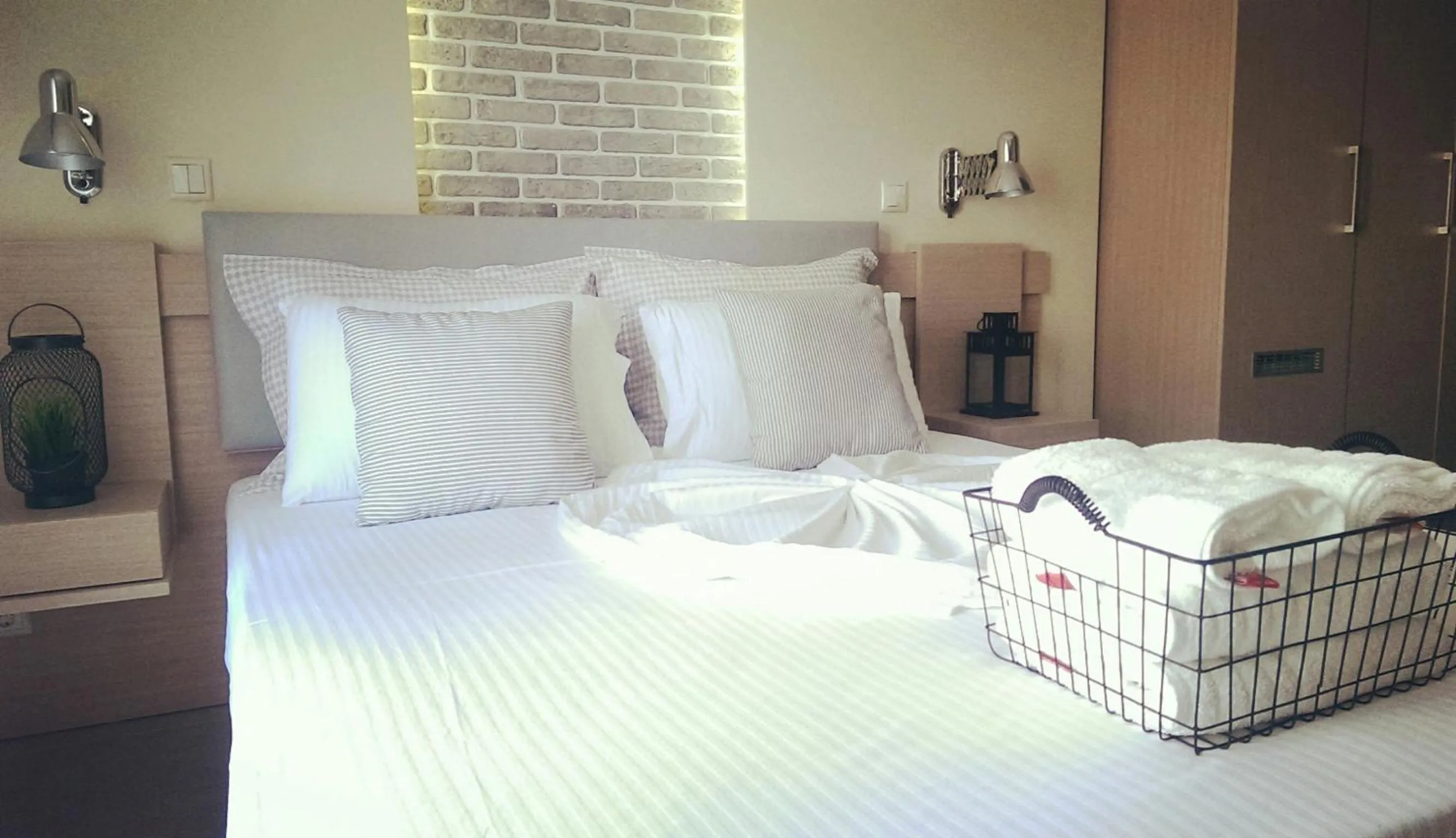 Bed in Galaxy City Hotel