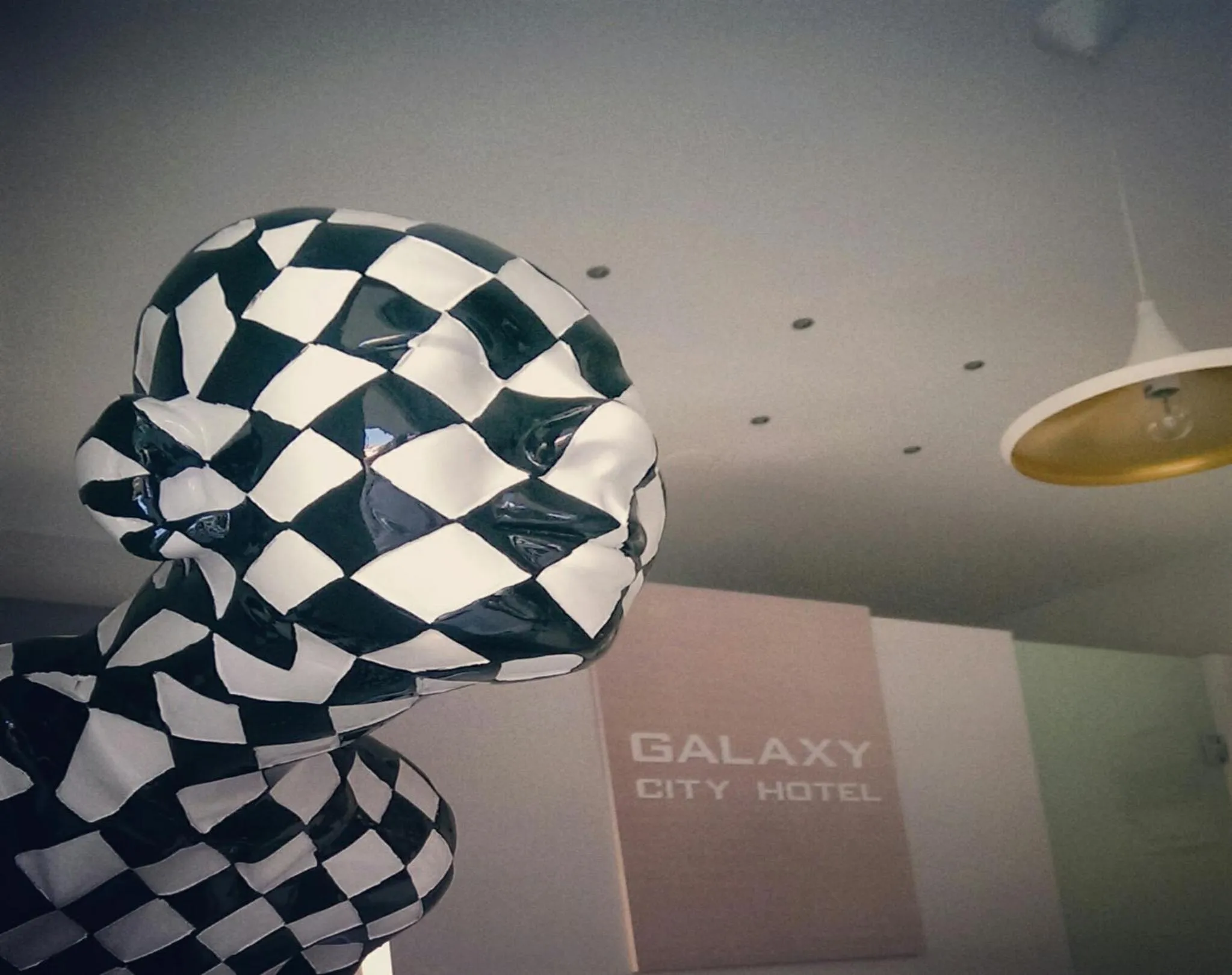 Decorative detail in Galaxy City Hotel