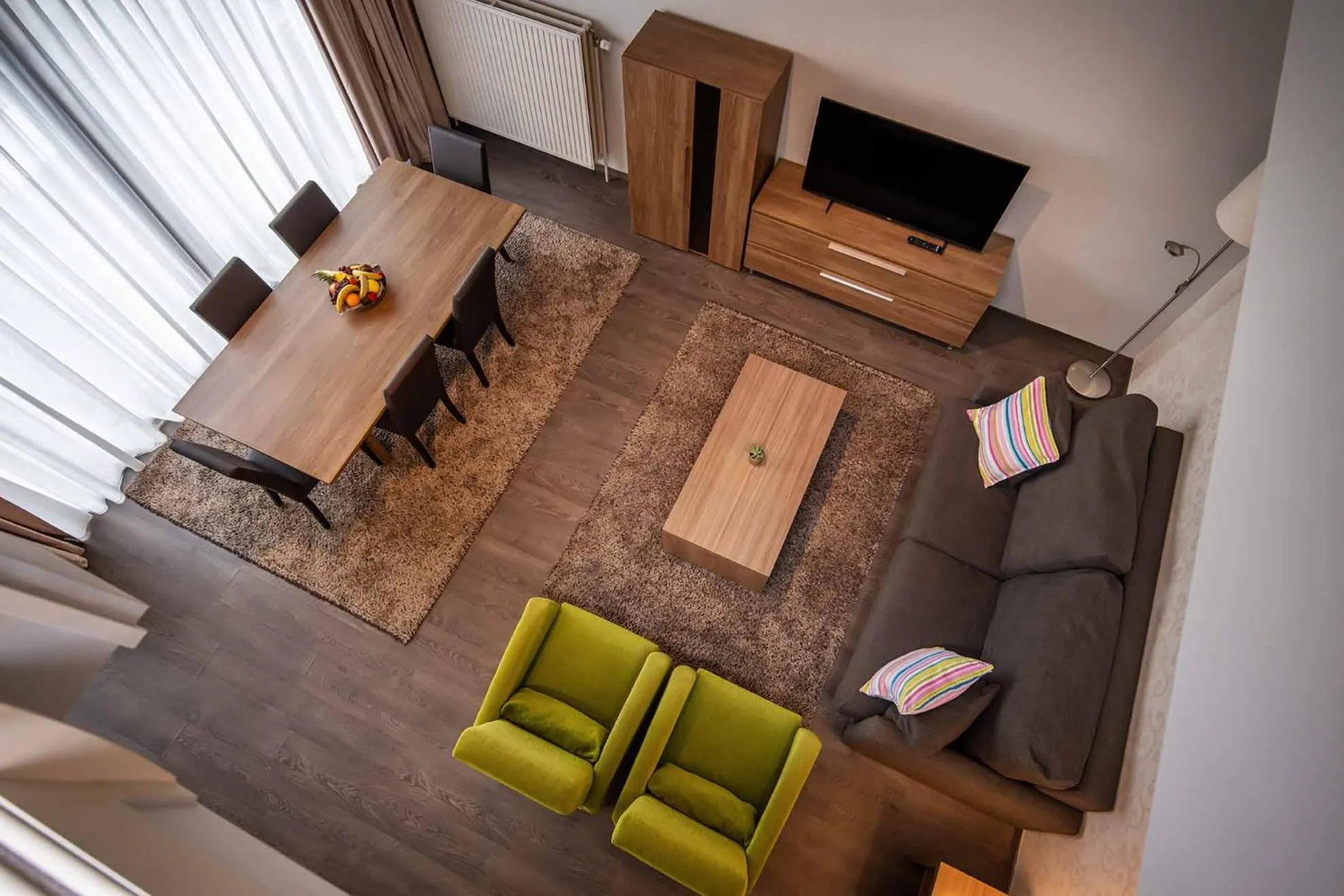 Living room in Thon Residence Florence Aparthotel