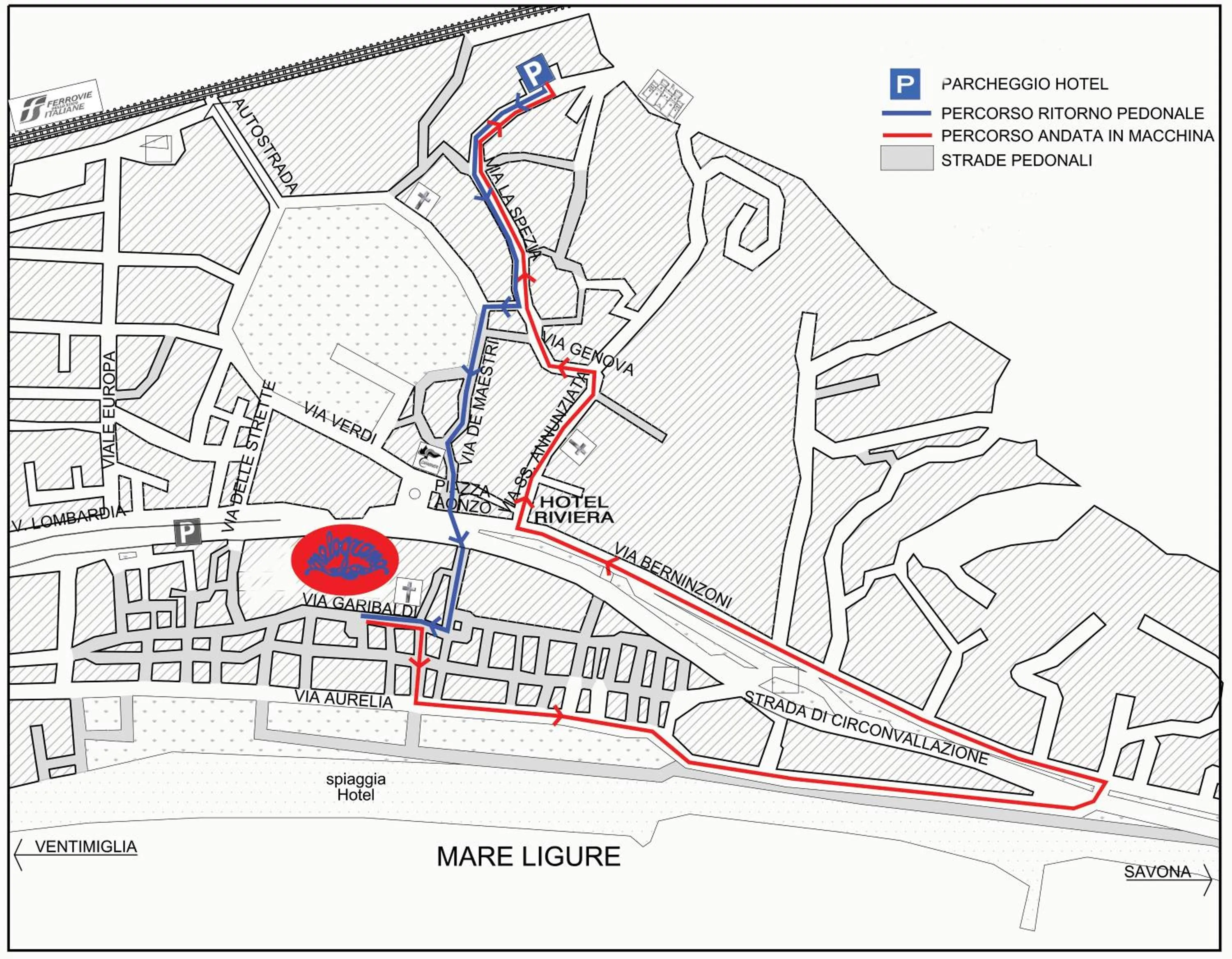 Parking in Hotel Melograno